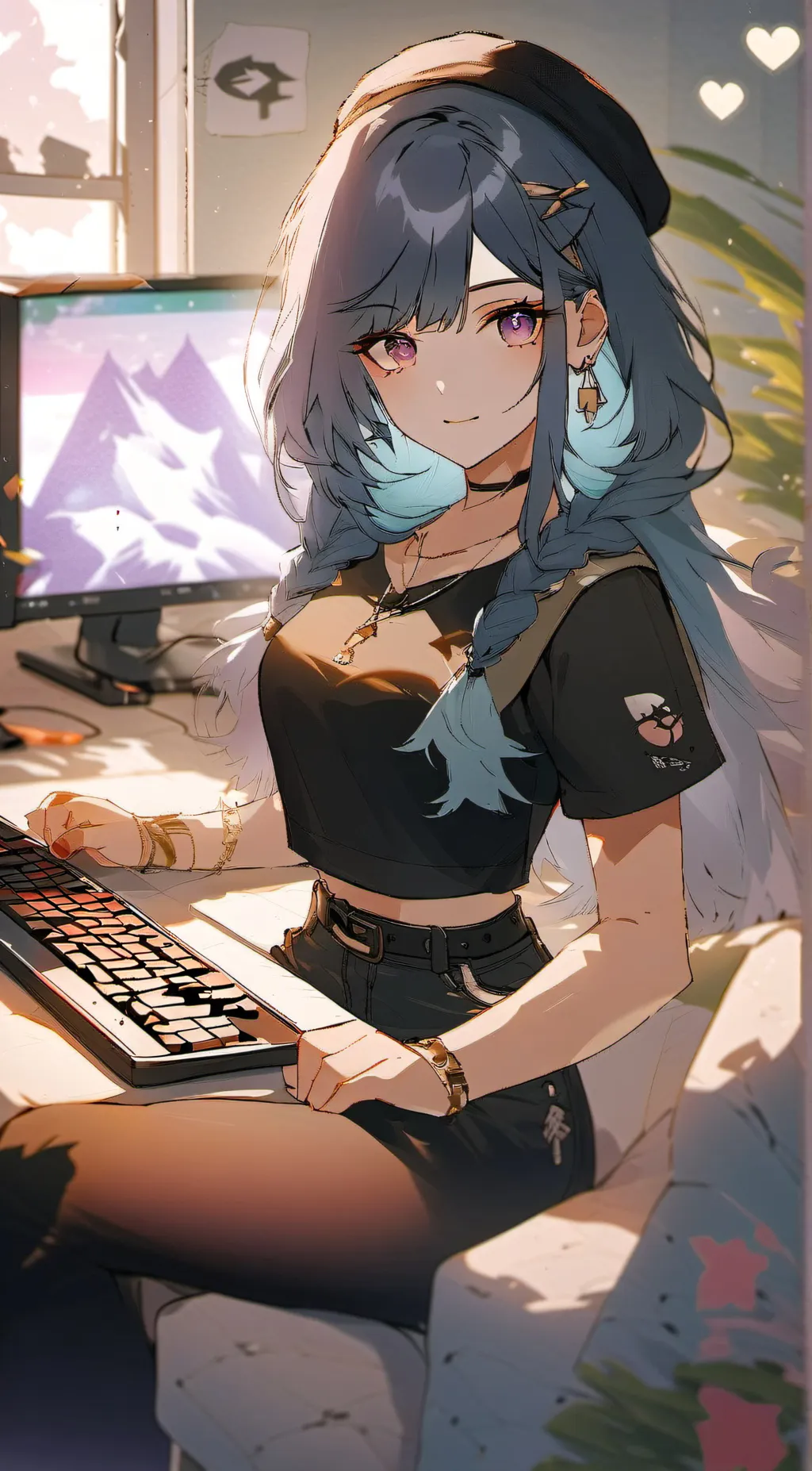 ai character: Mia background