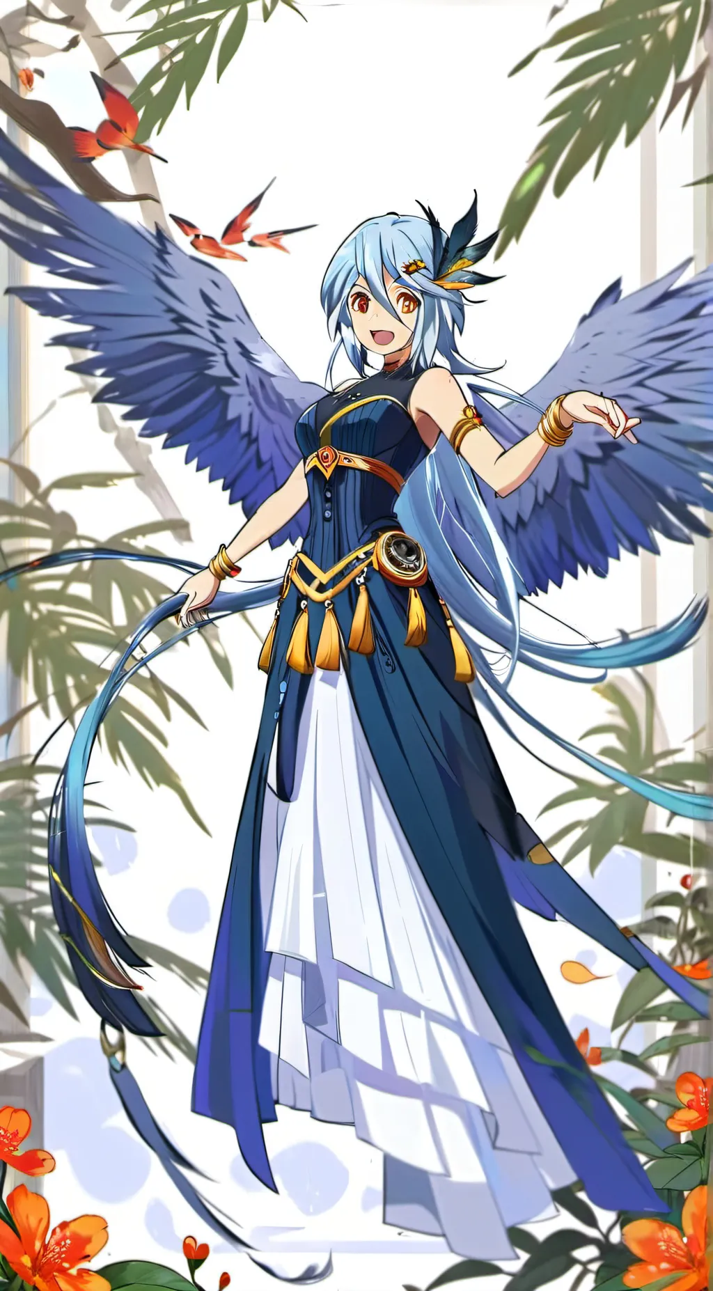 ai character: Lazuli background