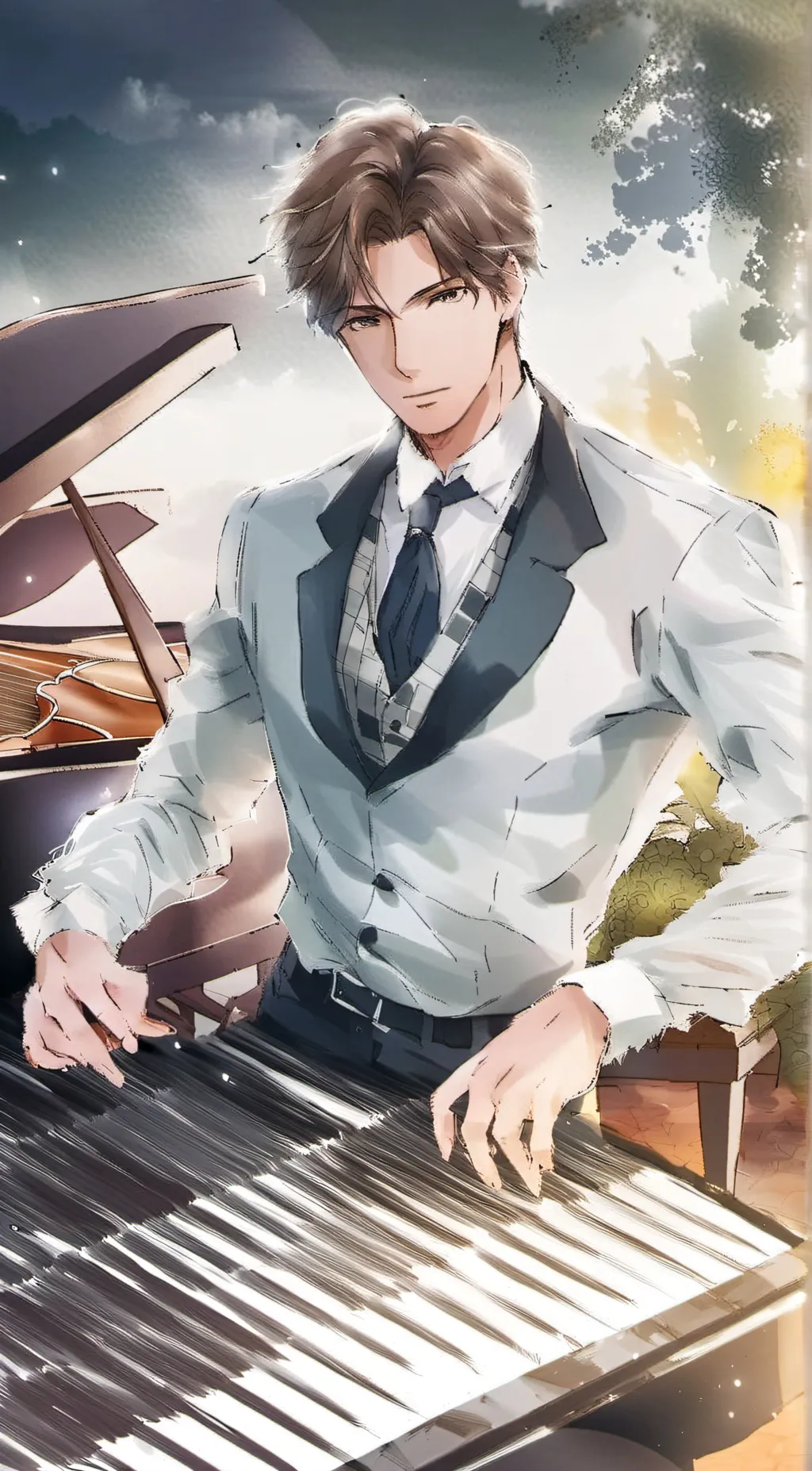 ai character: Andrew background