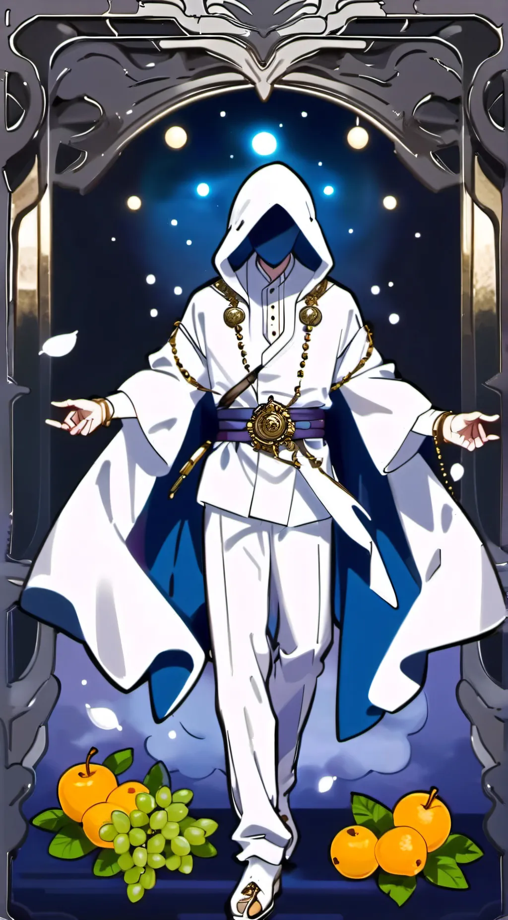 ai character: Rip Indra background