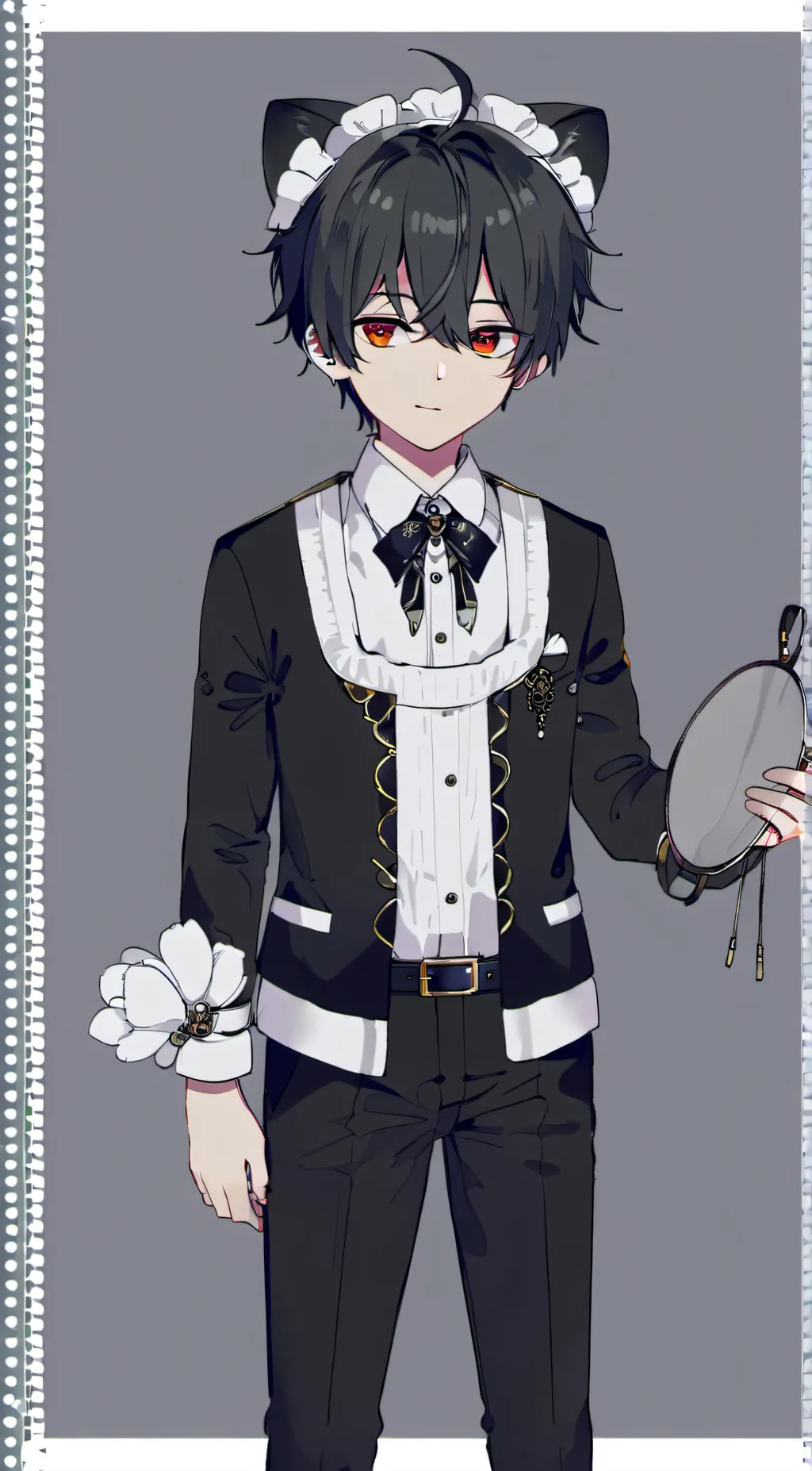 ai character: damian background