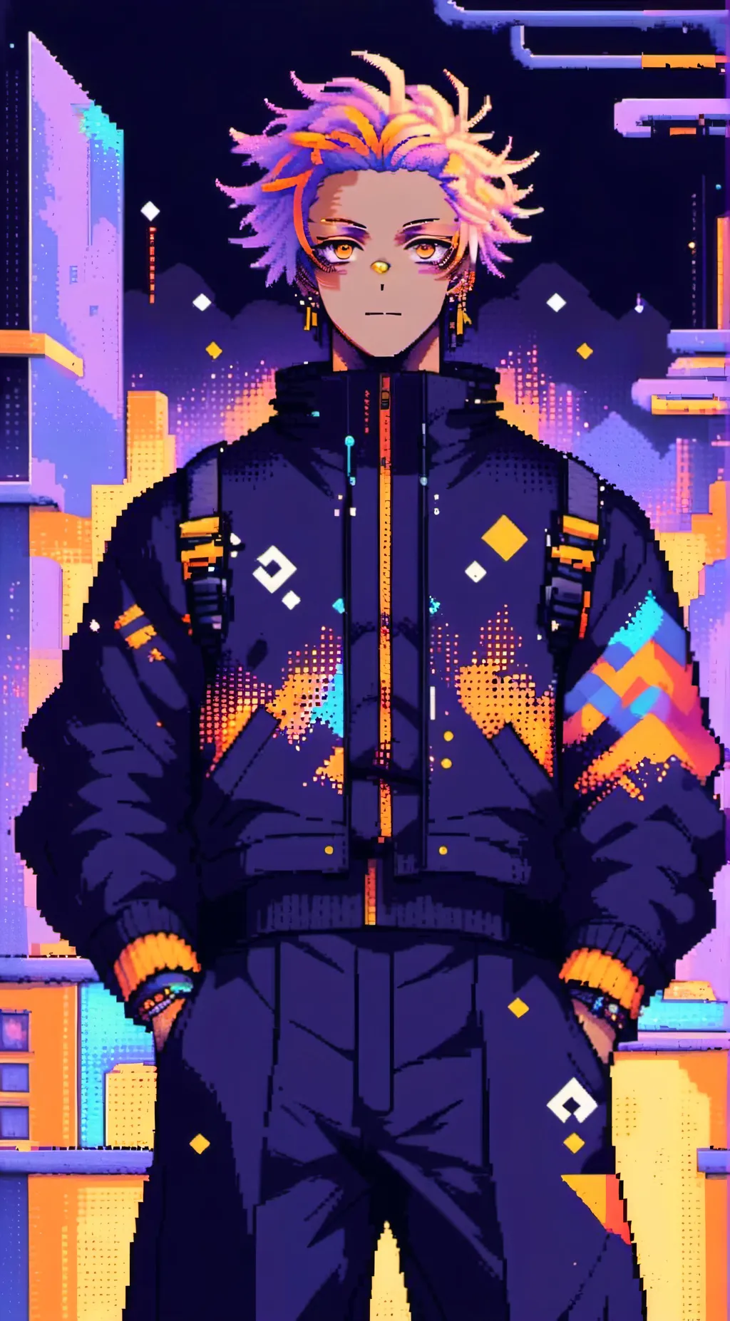 ai character: jin itadori background