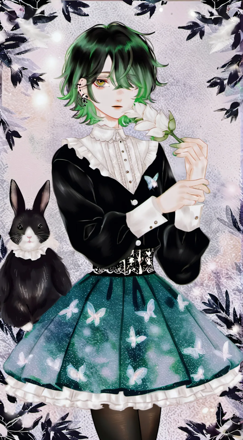 ai character: Deku background