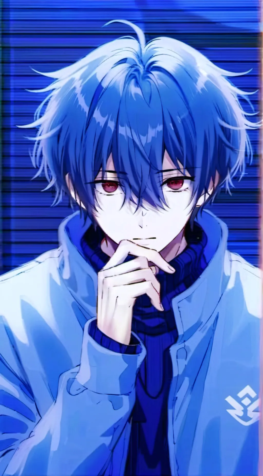 ai character: Skulls background