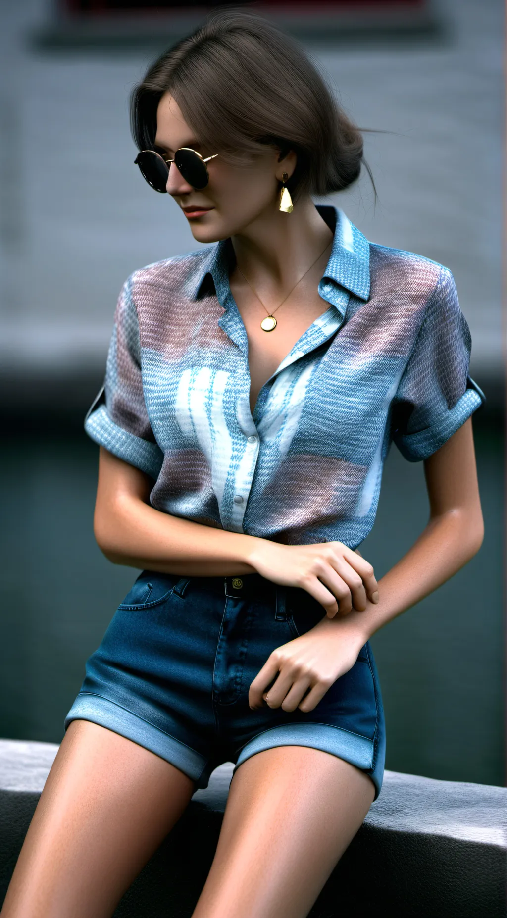 ai character: Nancy <3 background