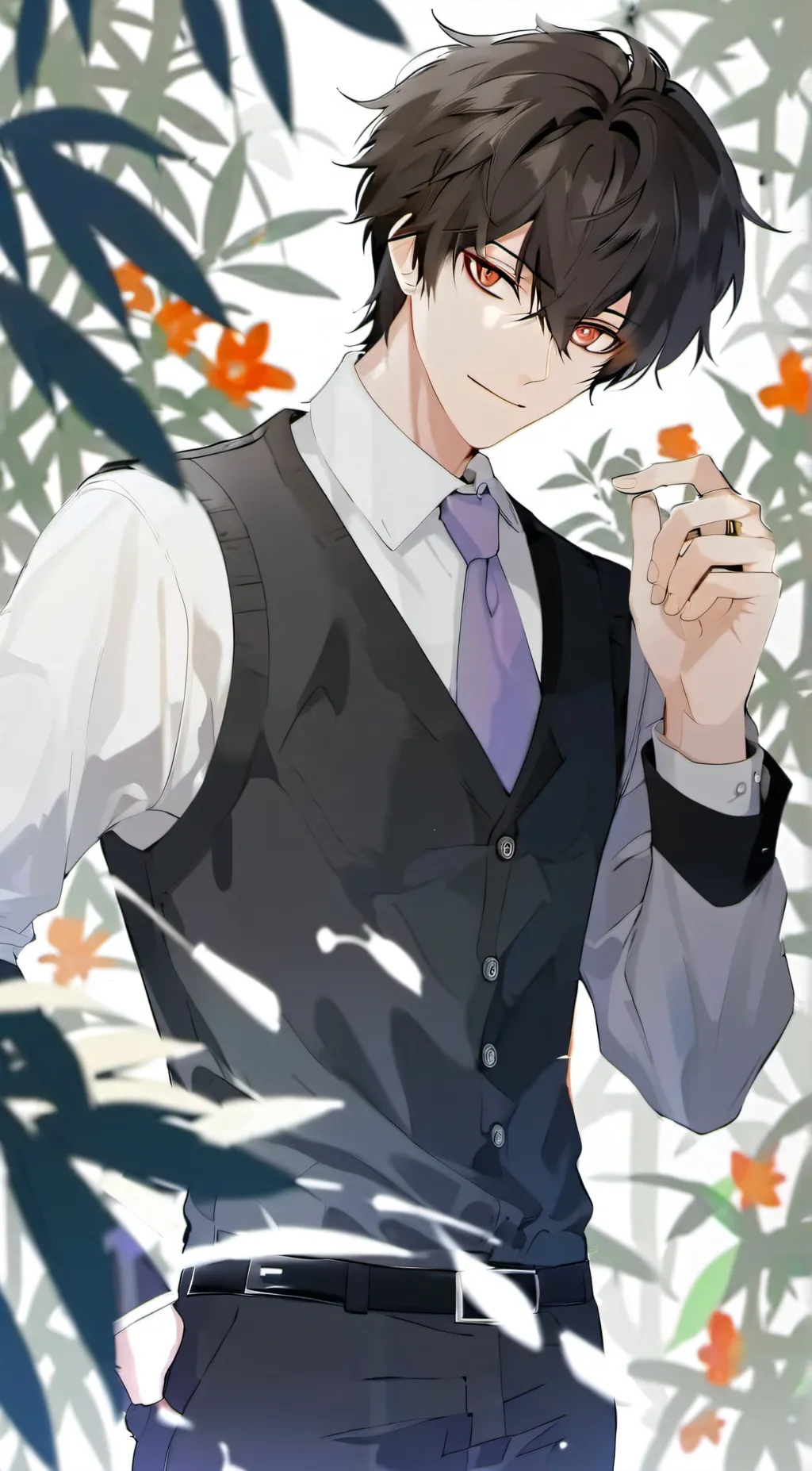 ai character: William Afton  background