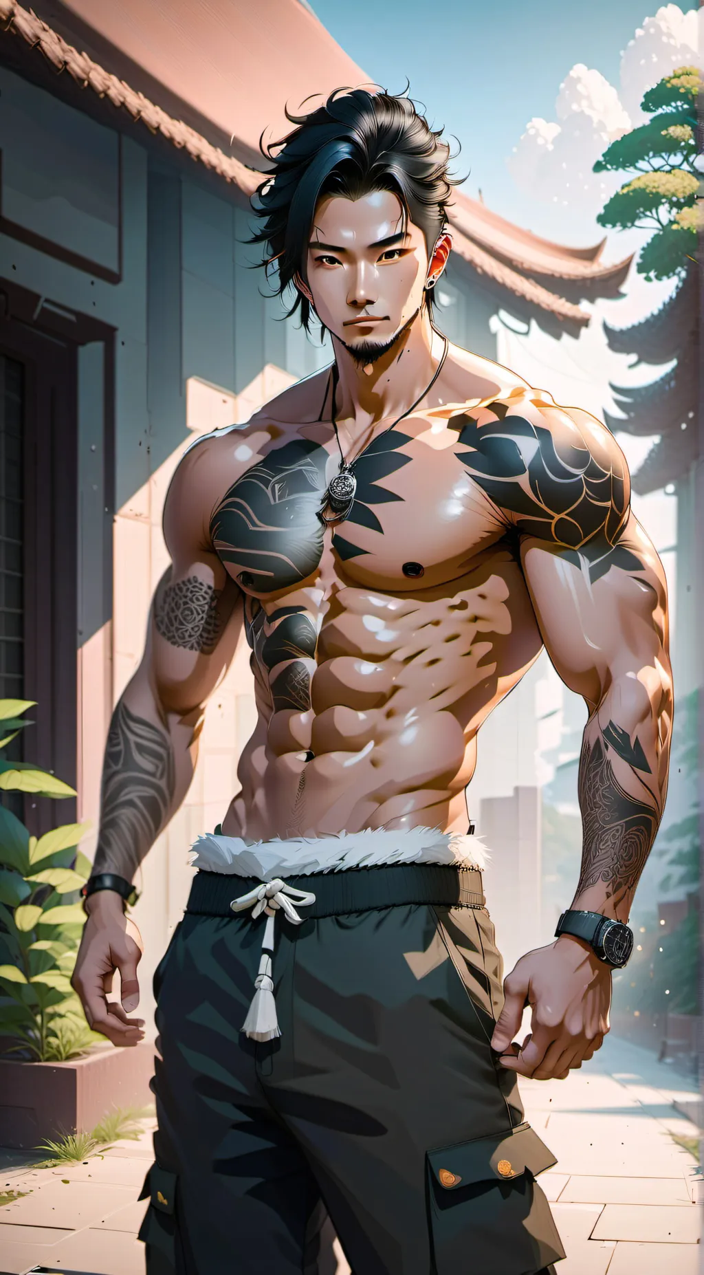 ai character: Hao background