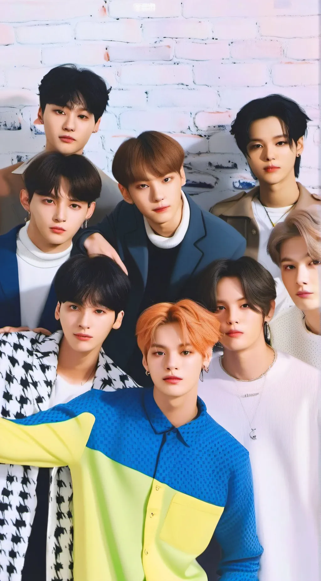 ai character: SKZ: scary school background