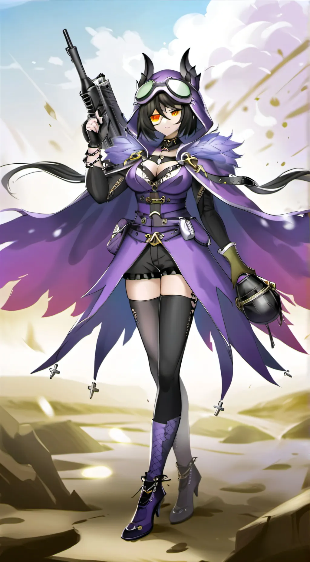 ai character: Shishi background