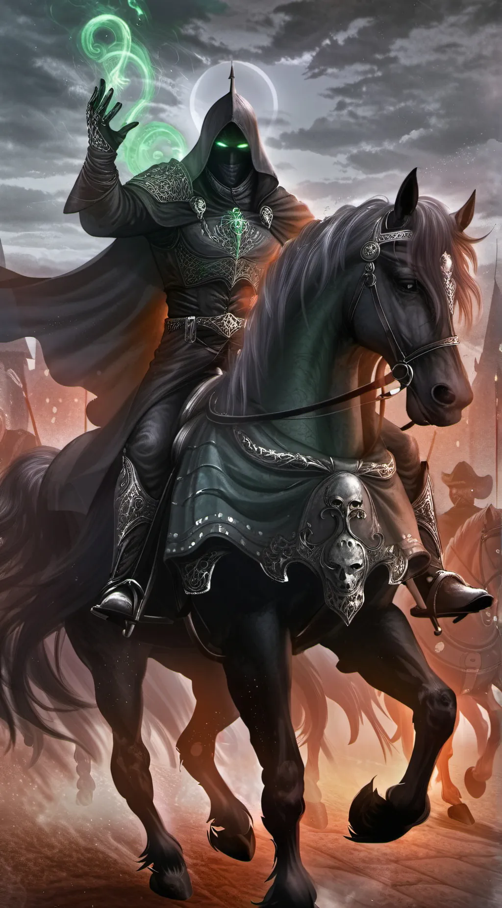 ai character: Phantom Knight background