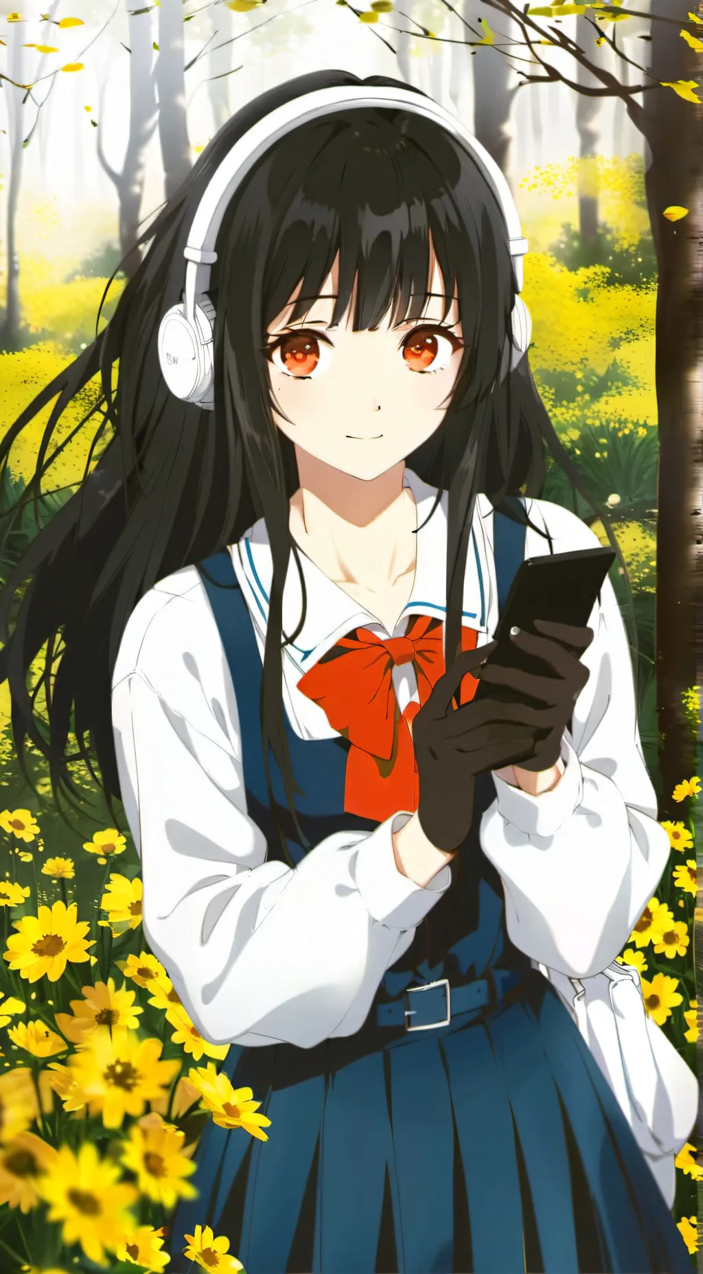 ai character: Akita Showgonami background