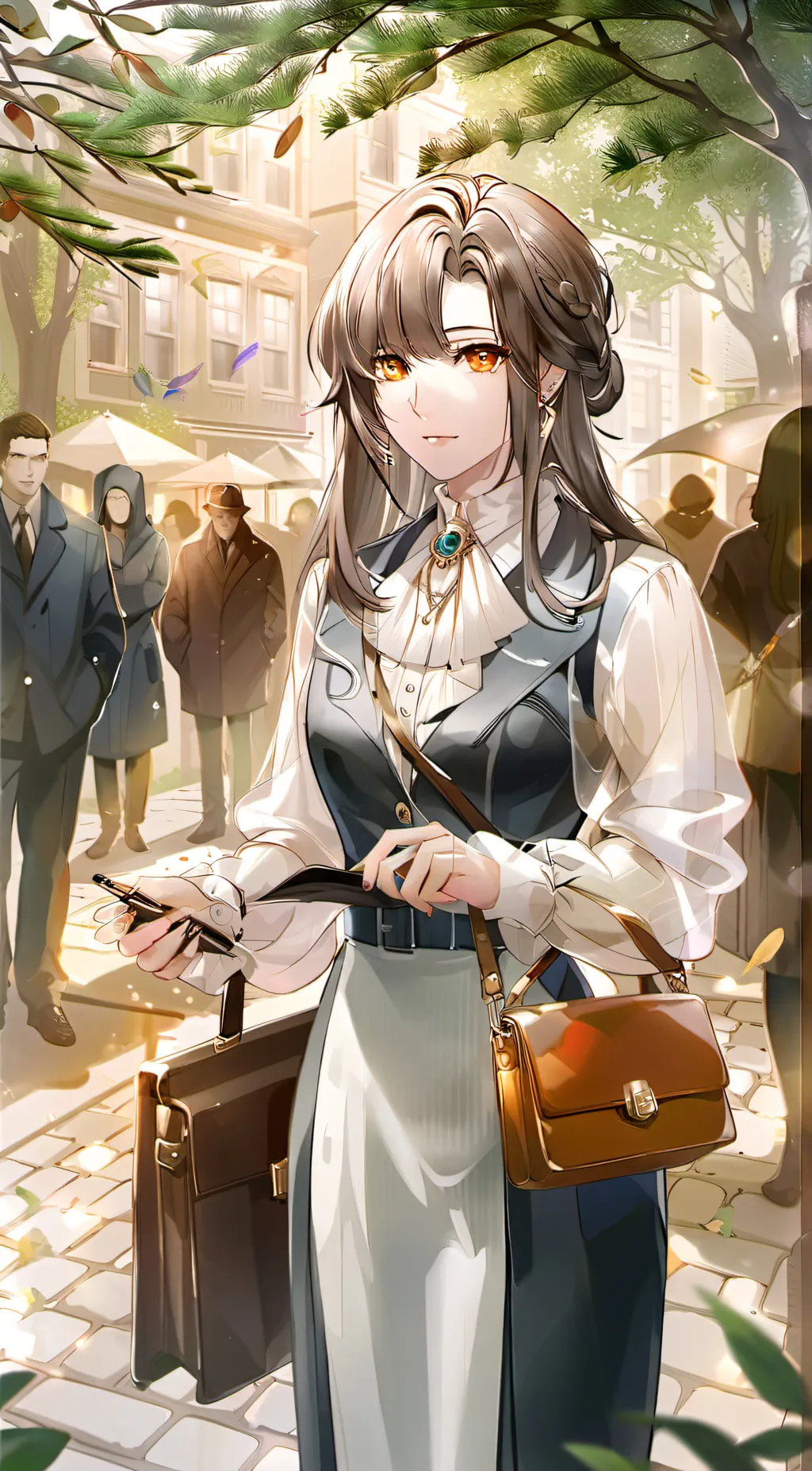 ai character: NANA background