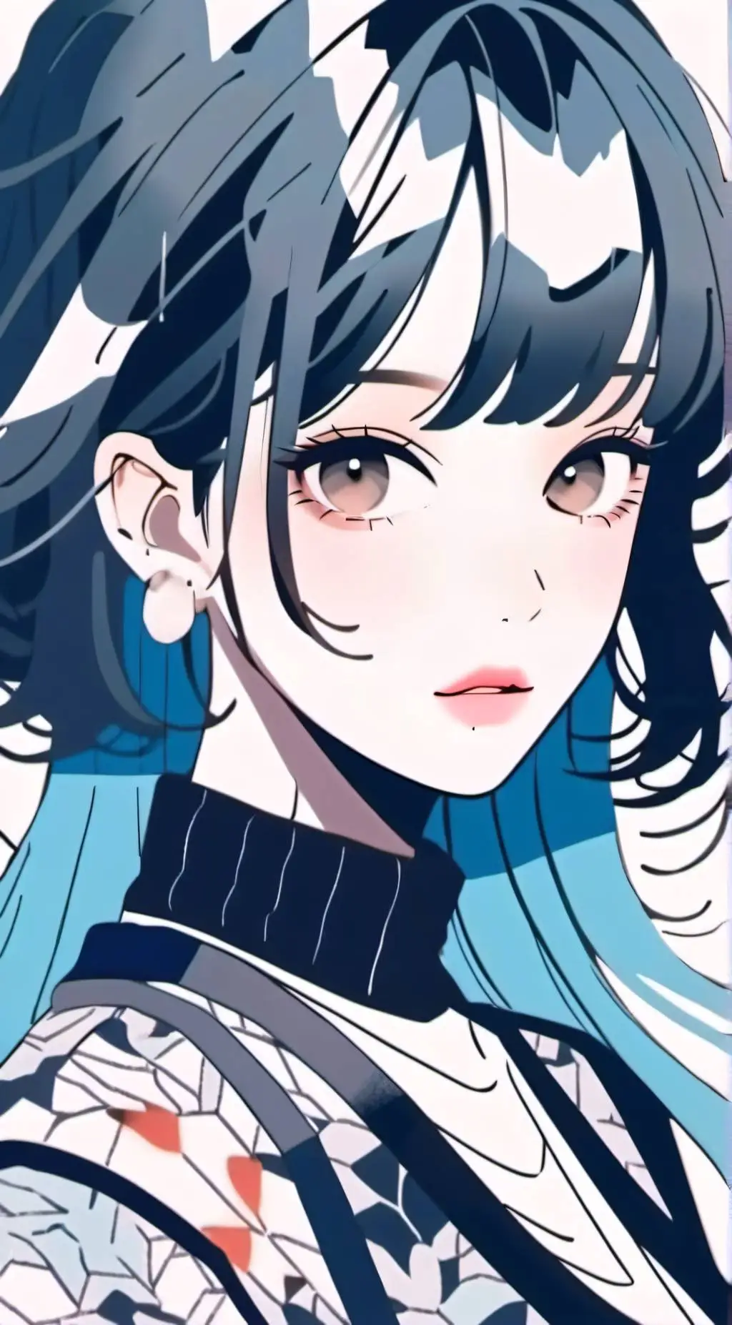 ai character: Luna background