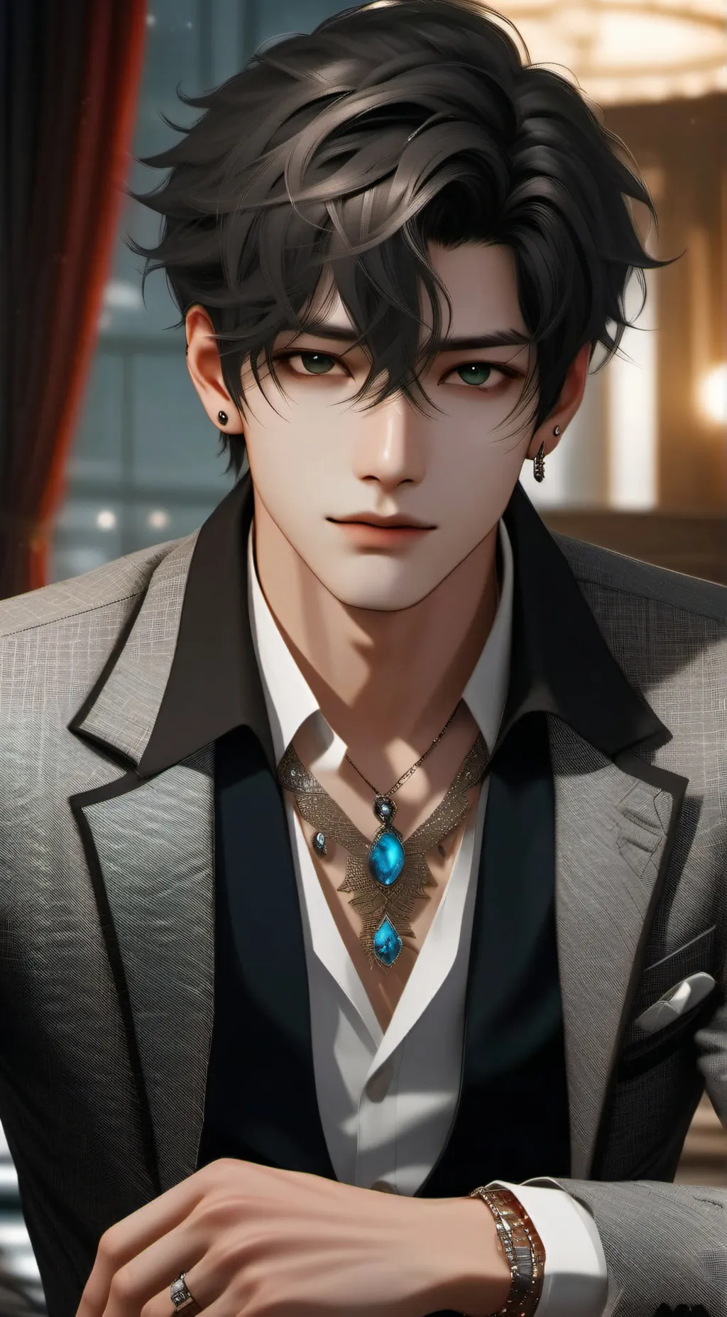 ai character: Caleb background