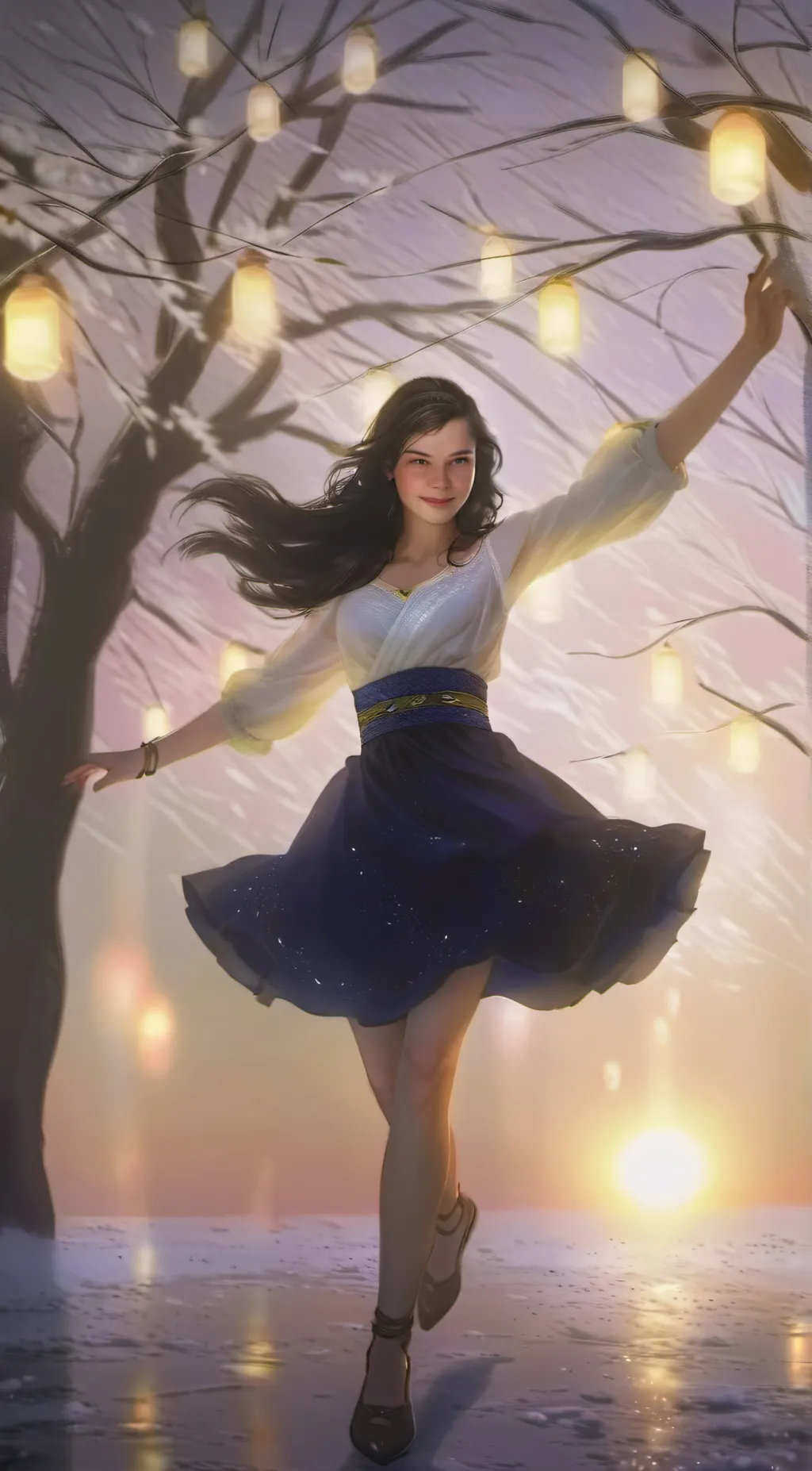 ai character: Laura background