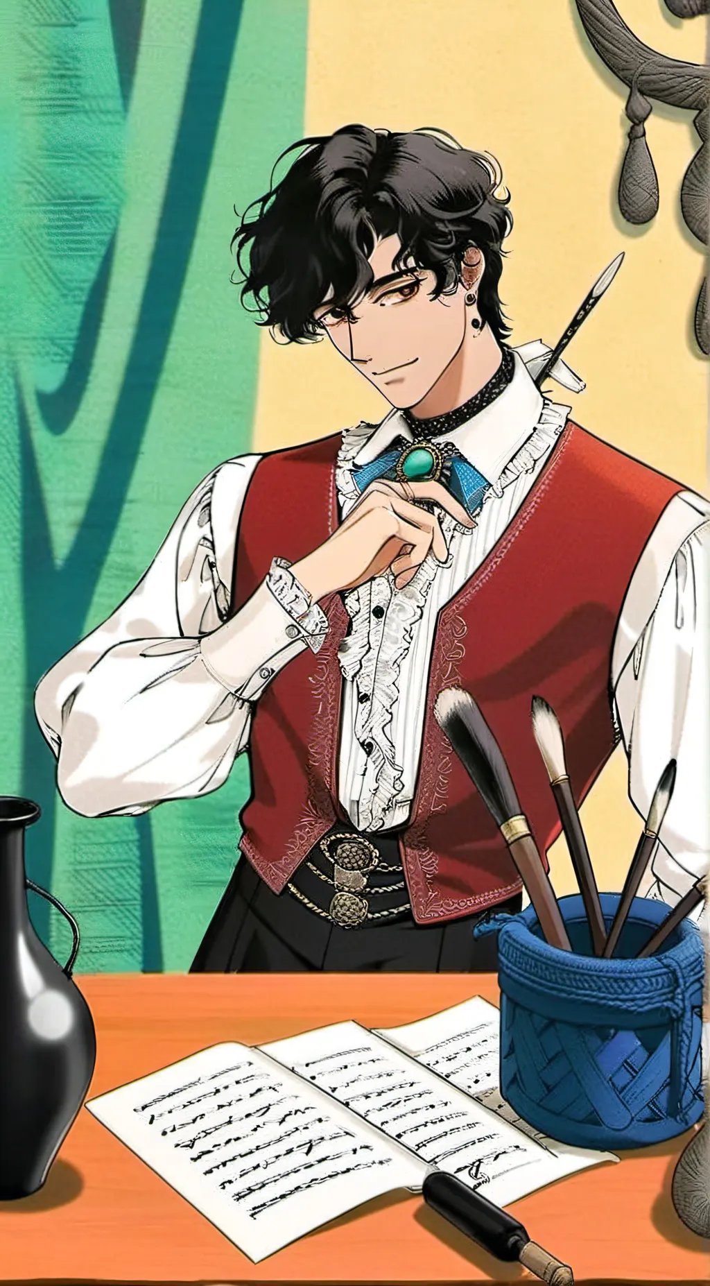 ai character: Henry background