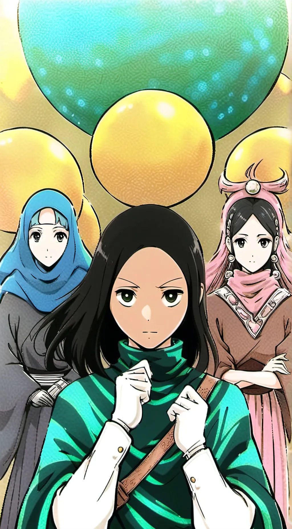 ai character: Artmell background