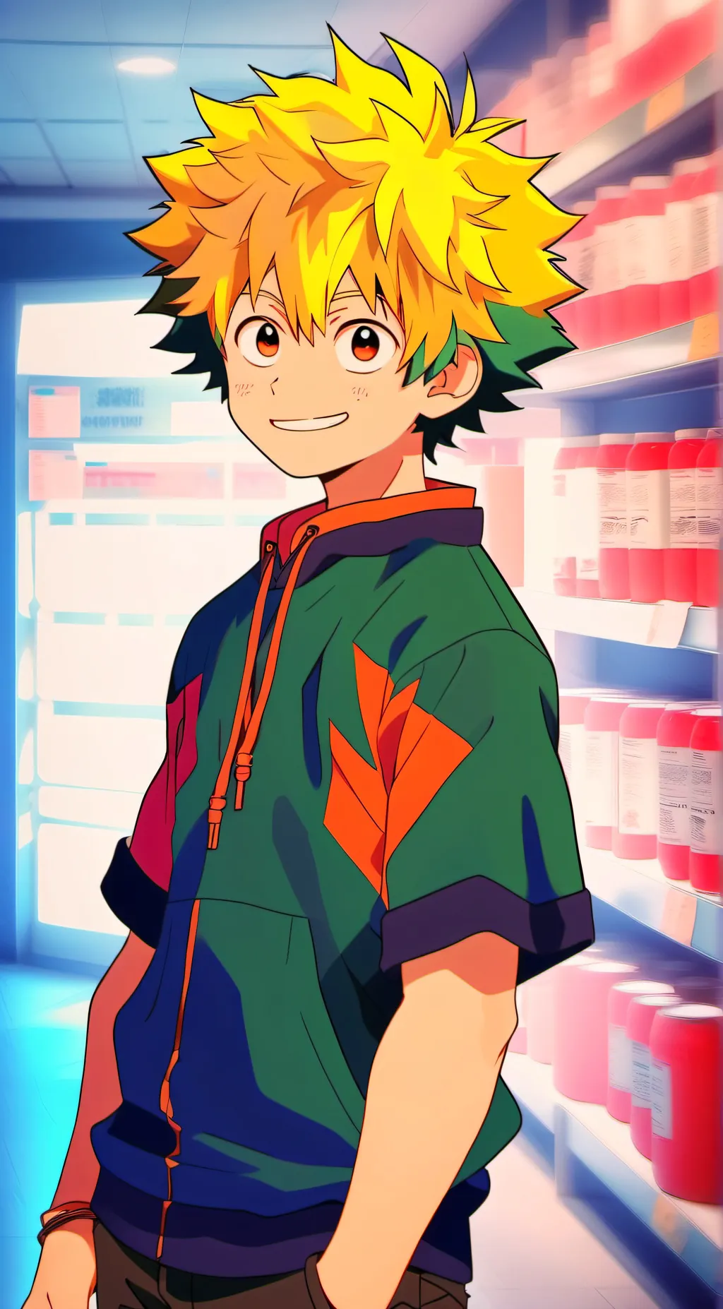 ai character: MHA class 1A background