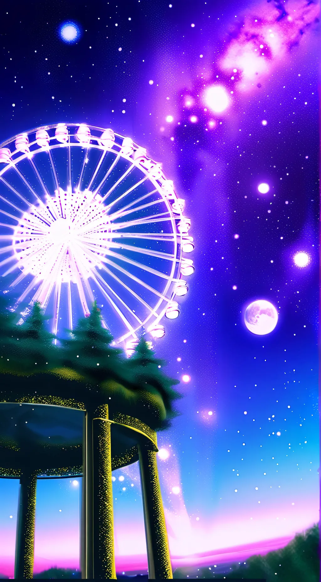 ai character: indigo park! background