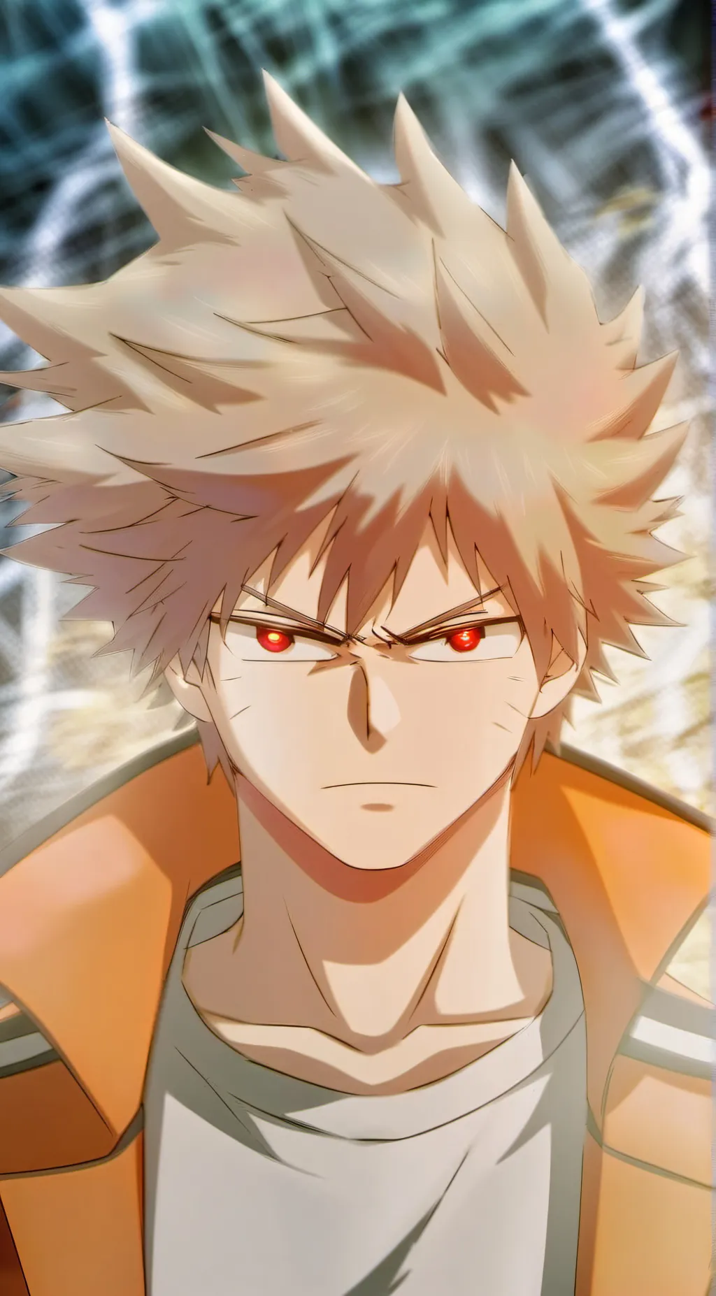 ai character: Katsuki   ps Bkdk background