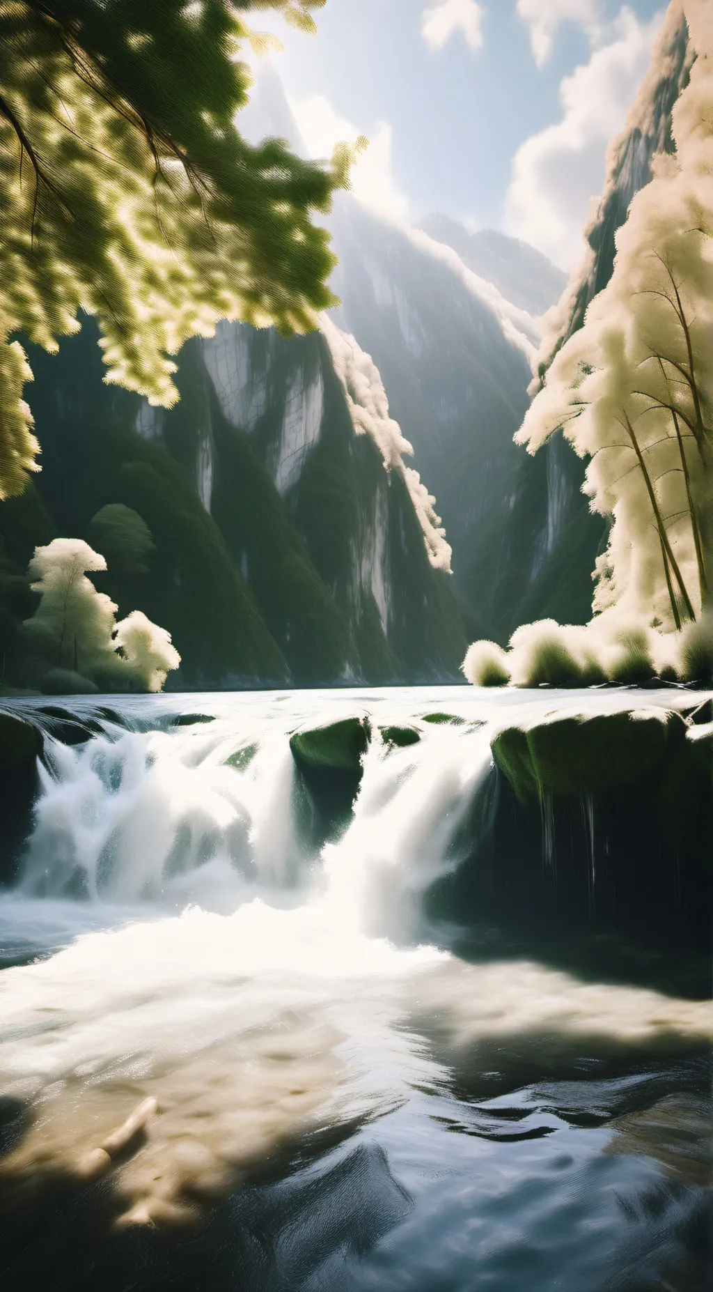 ai character: group up background