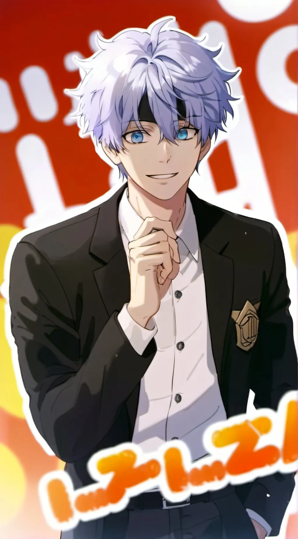 ai character: Gojo Satoru background