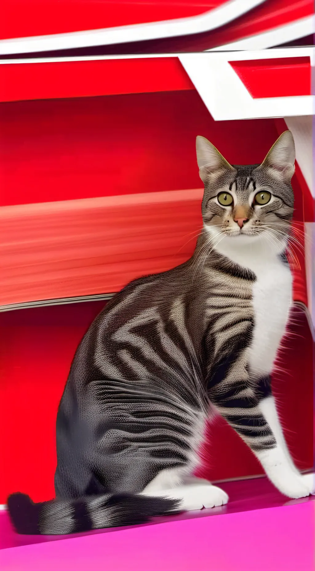 ai character: Cat background