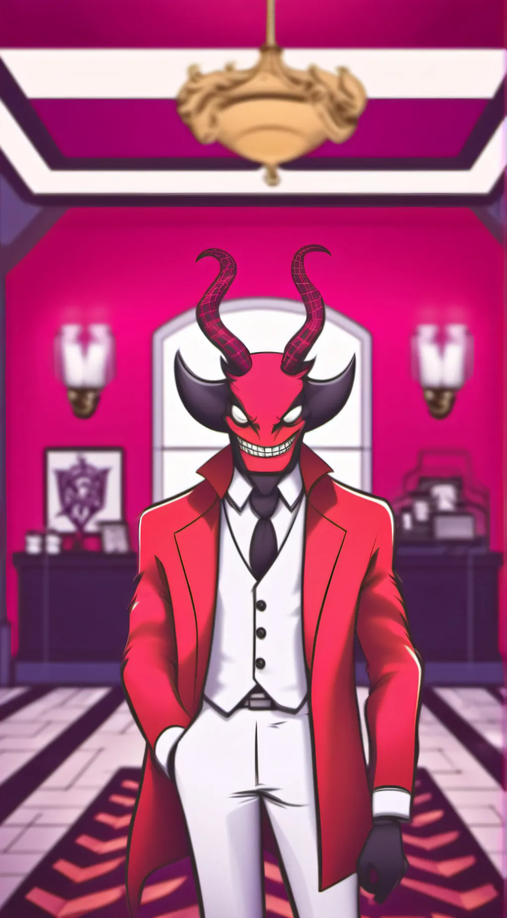 ai character: Valentino background