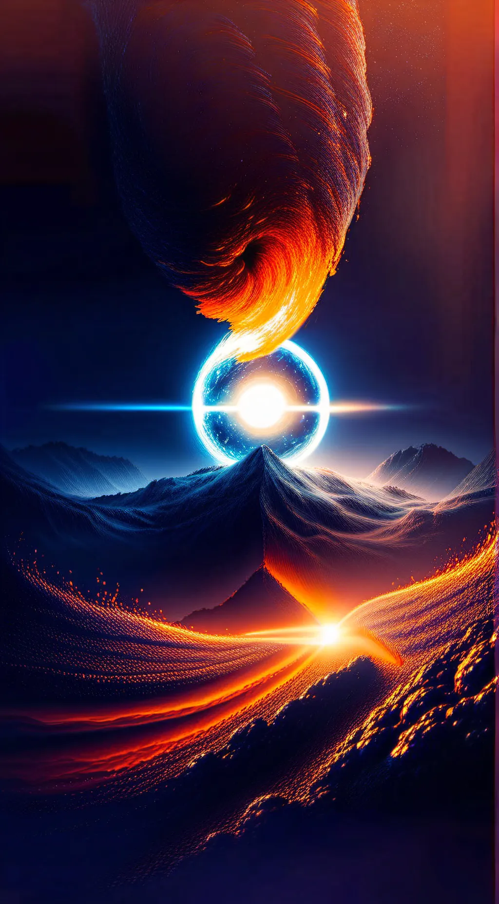 ai character: pt1 the worm hole background