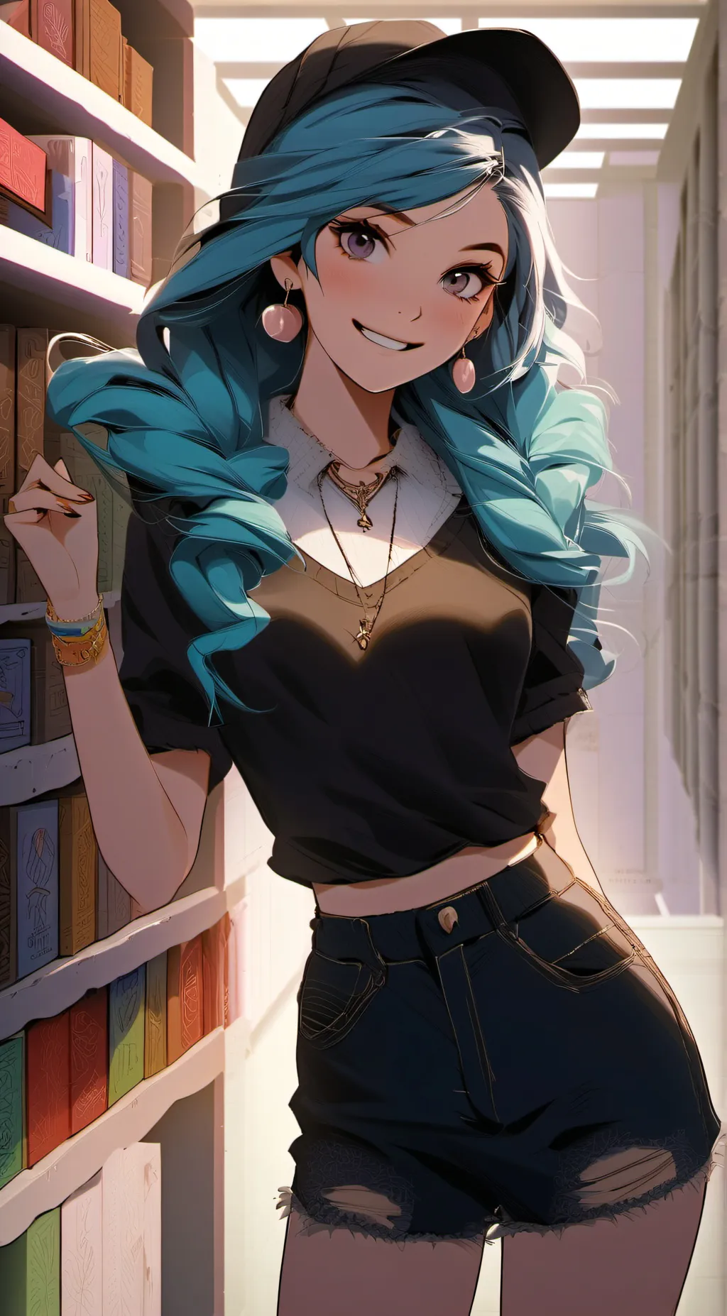 ai character: ASHLEY  background