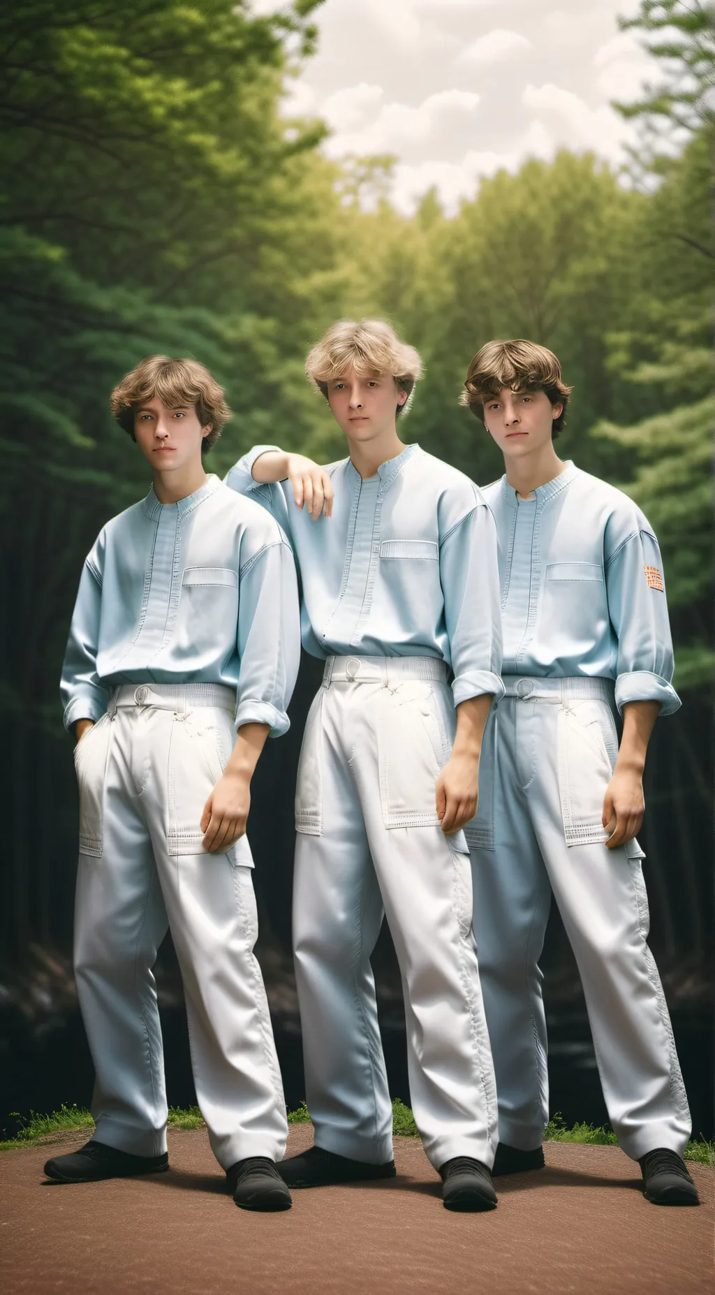 ai character: Matt&chris&nick background