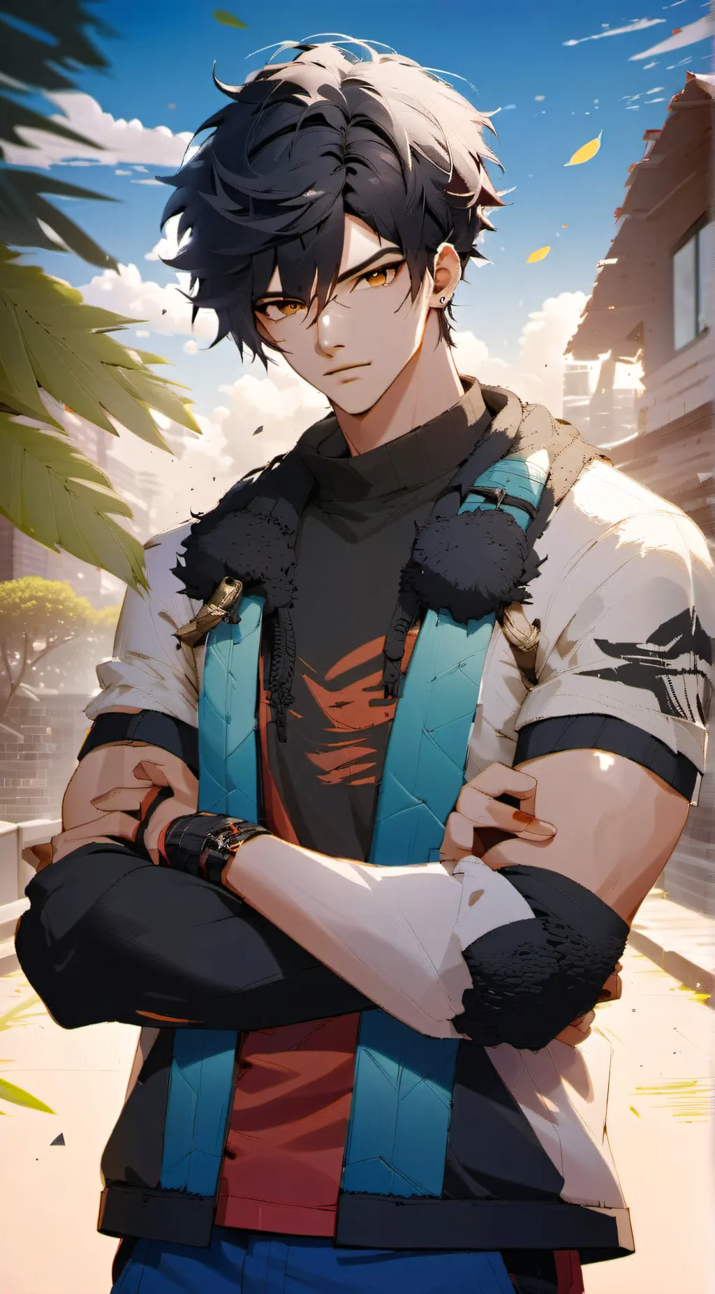 ai character: ben background