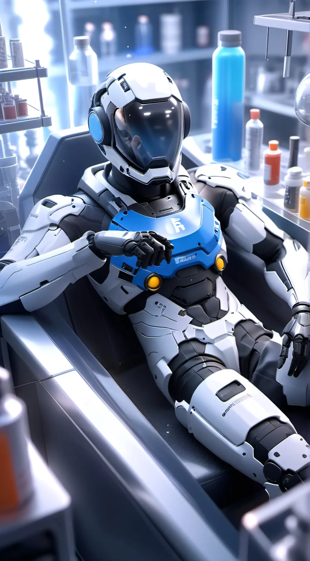 ai character: icon background