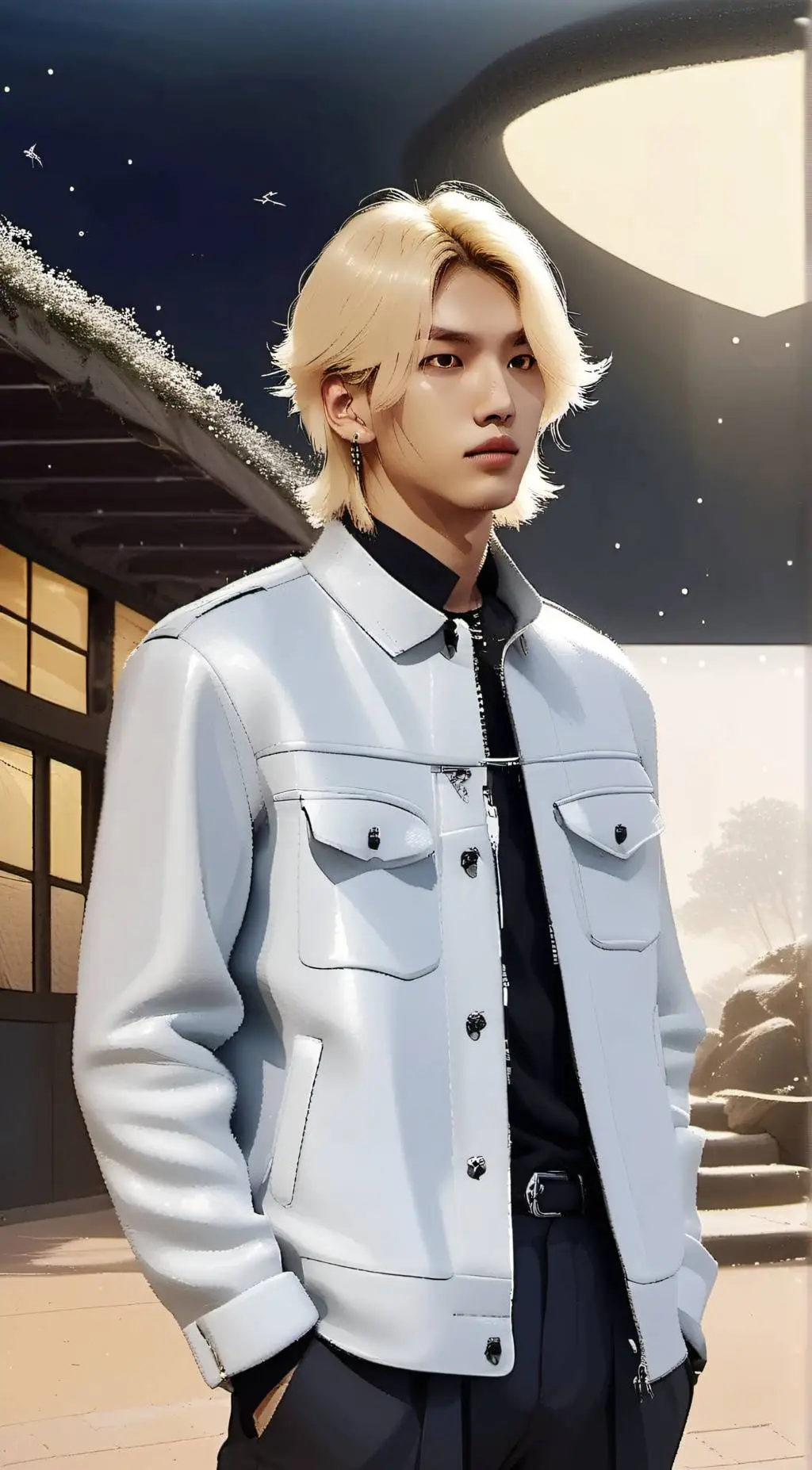 ai character: Felix  background