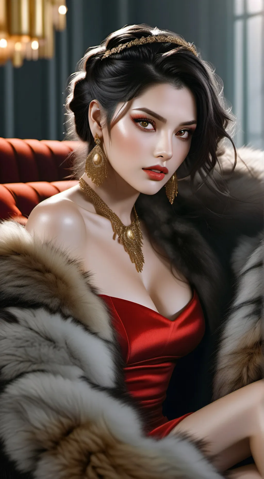 ai character: Serena Lombardi background