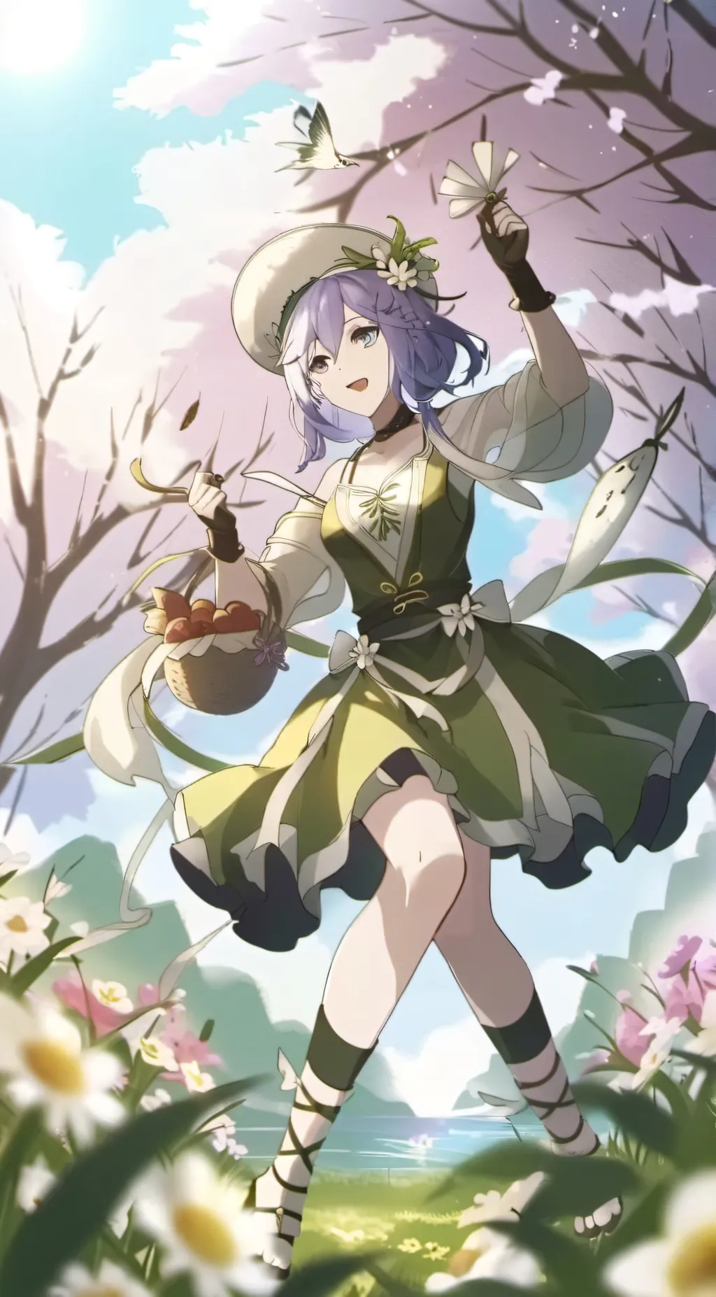 ai character: Victoria  background