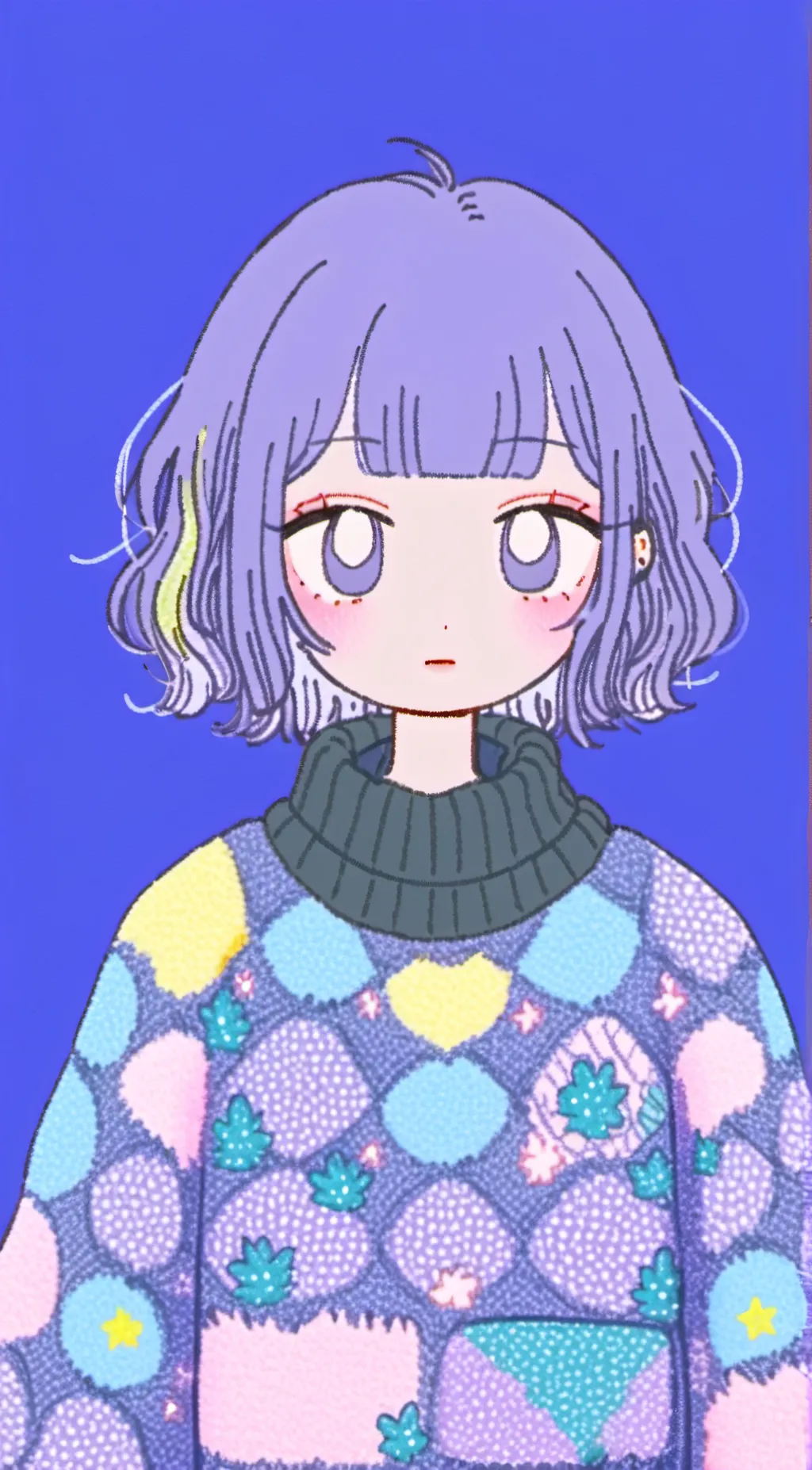 ai character: ☆Amethyst  background