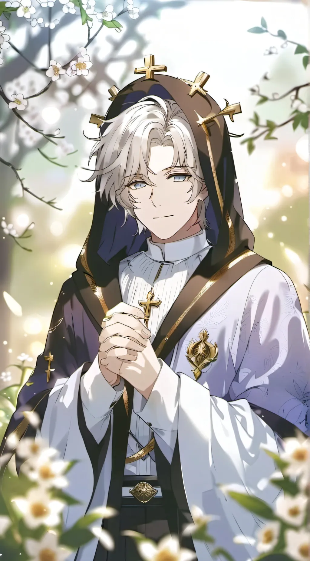 ai character: - Isaac - background