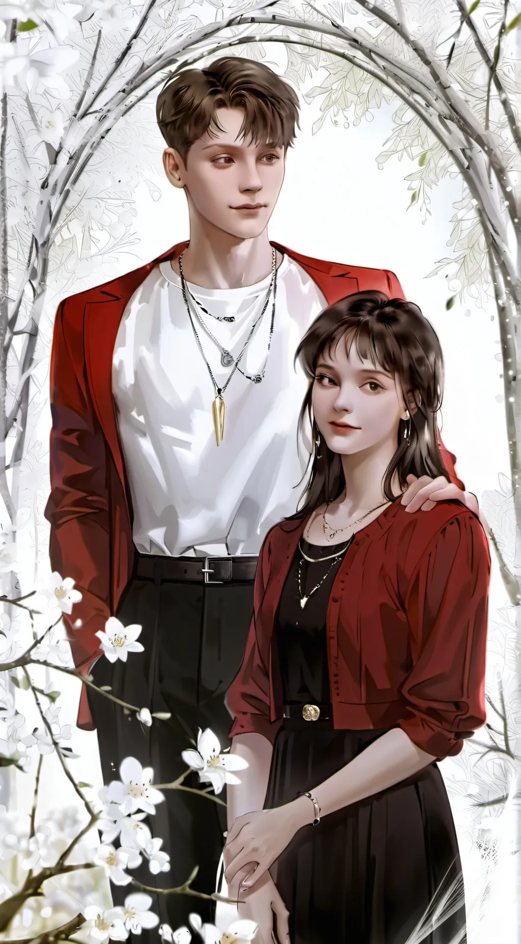 ai character: Max & Lizzy background