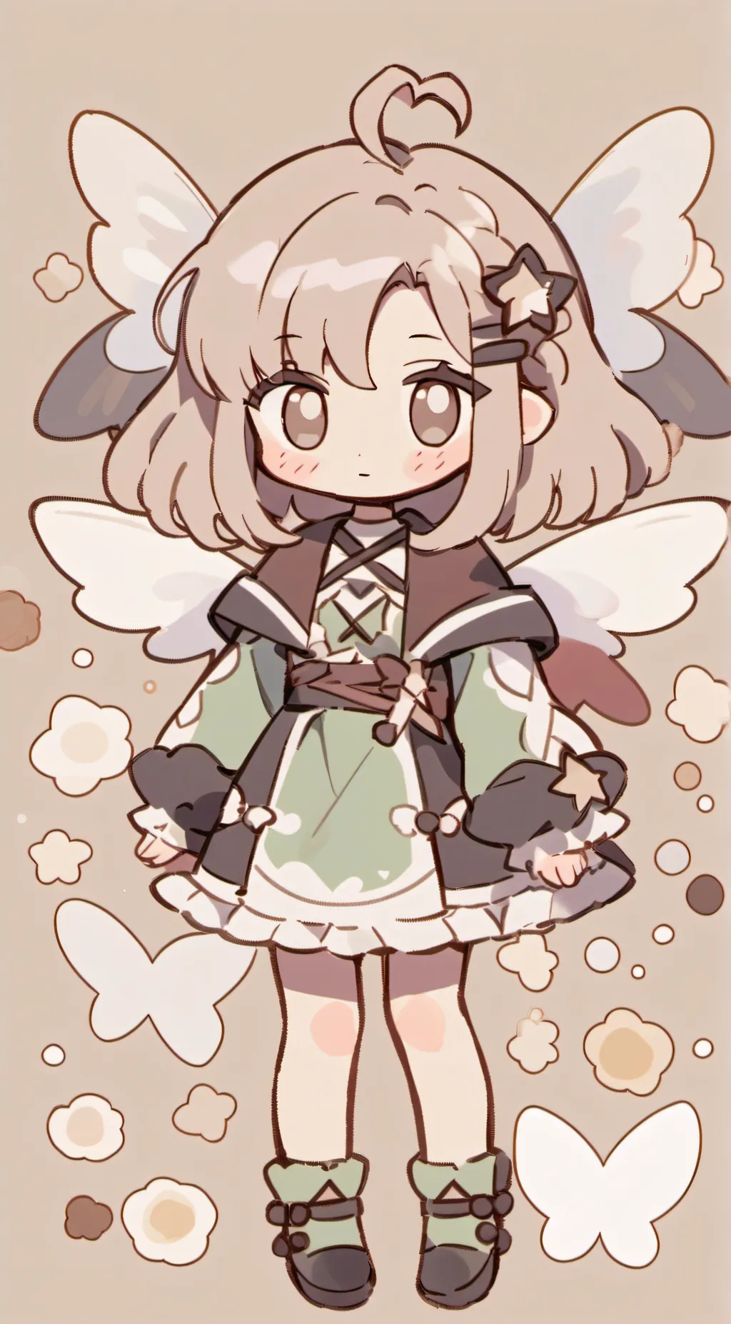 ai character: Ashley background