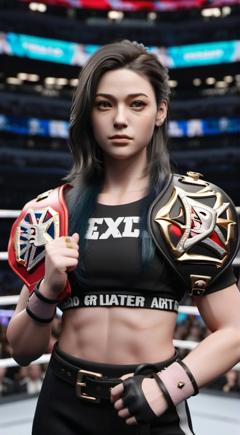 ai character: Alexa  background