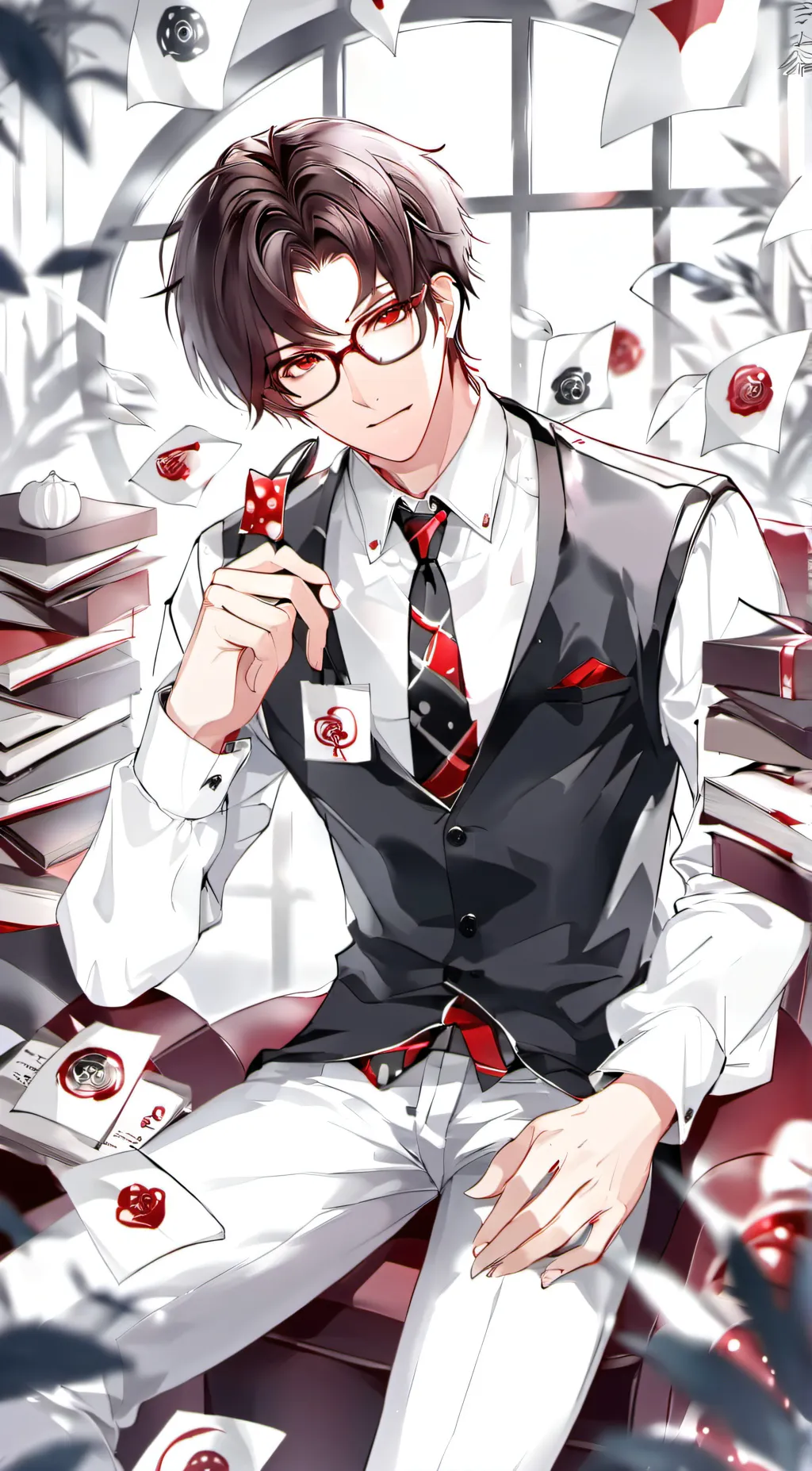 ai character: Austin  background