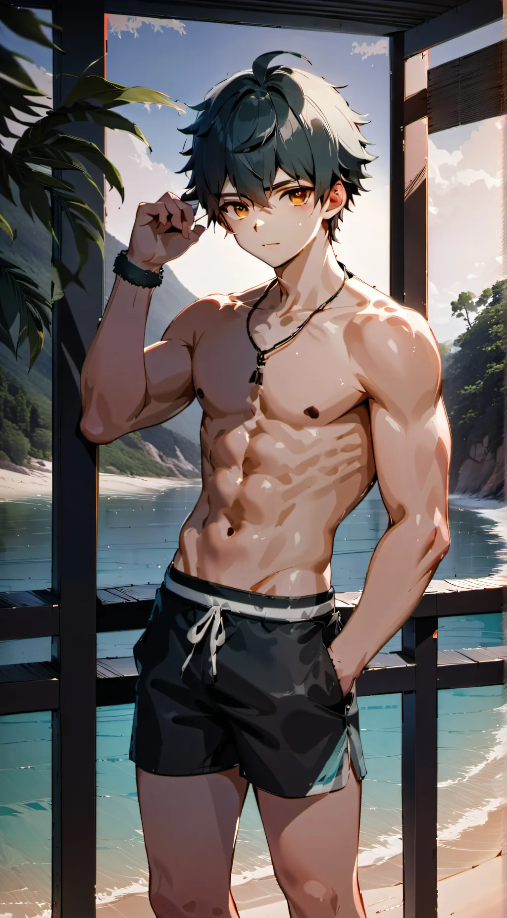 ai character: ♡~ Liam background