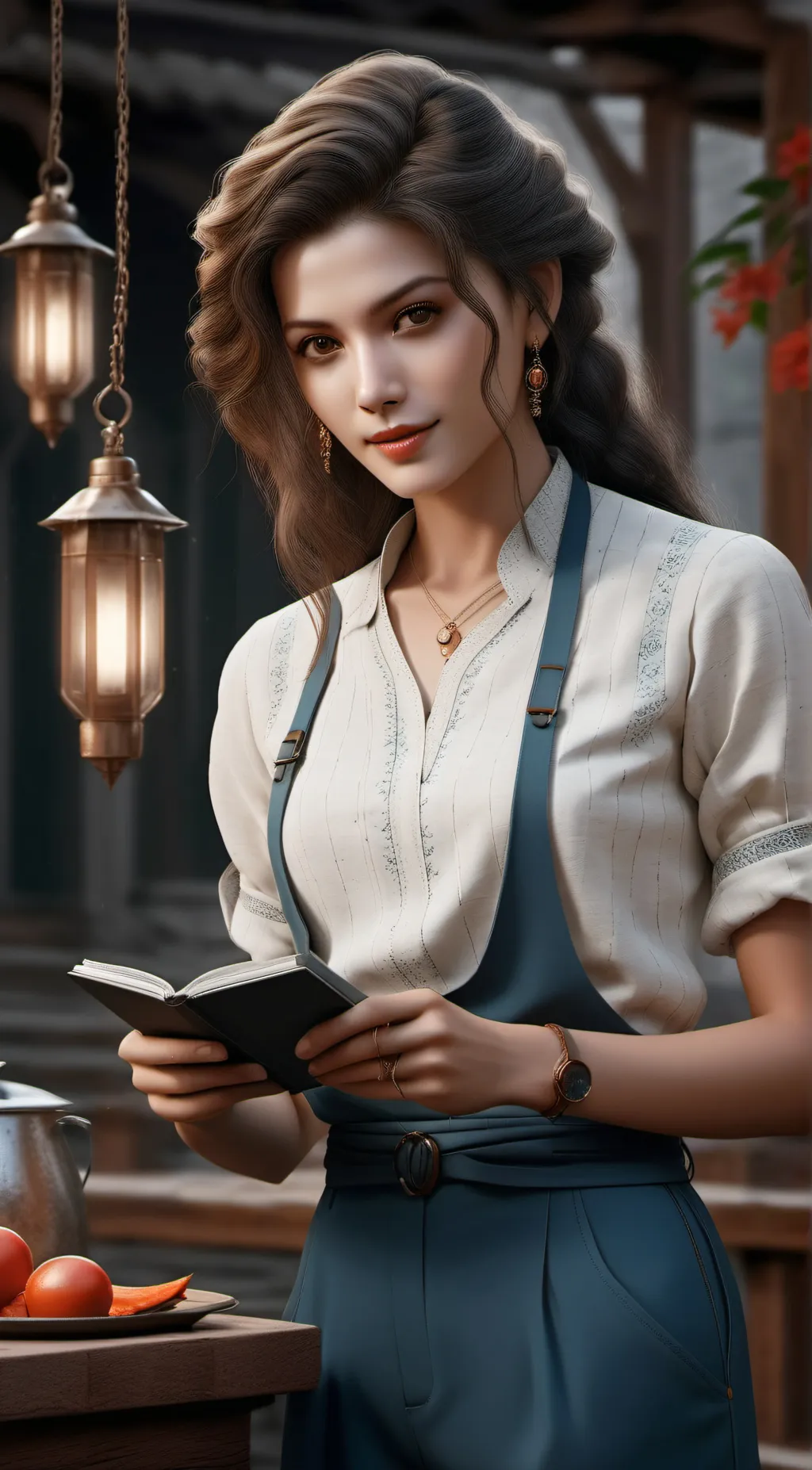 ai character: Alana background