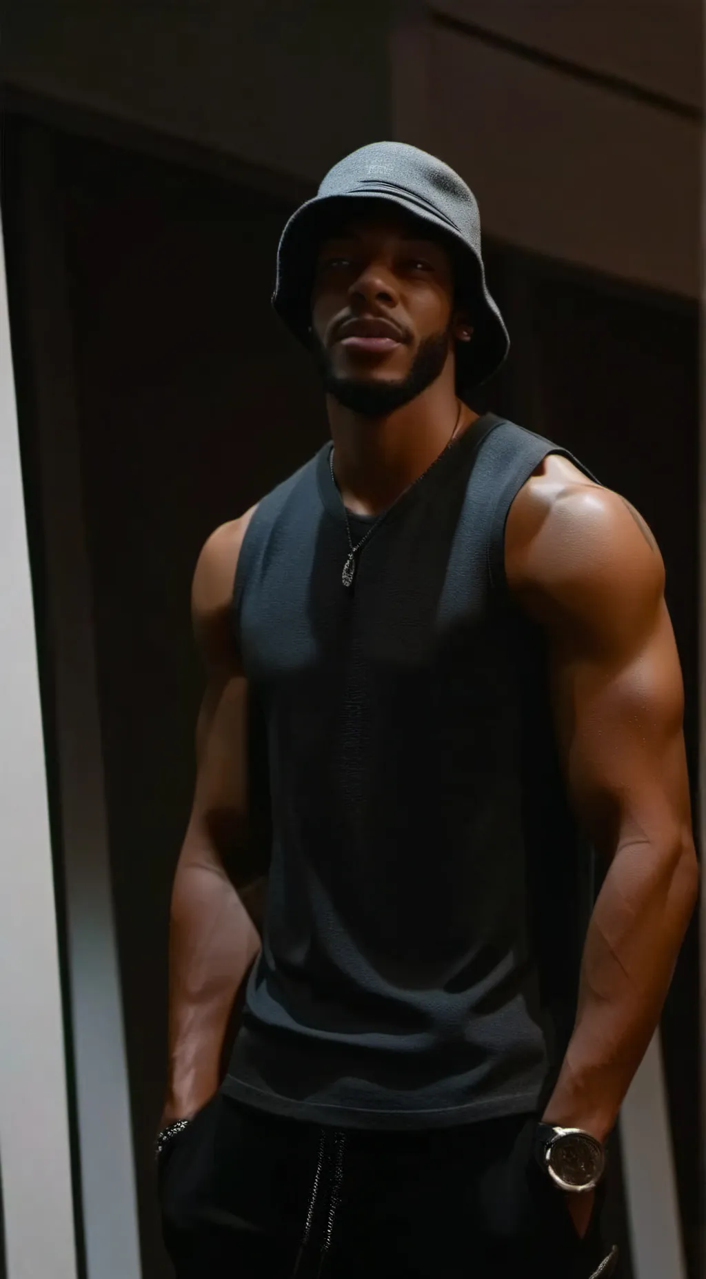 ai character: Max background