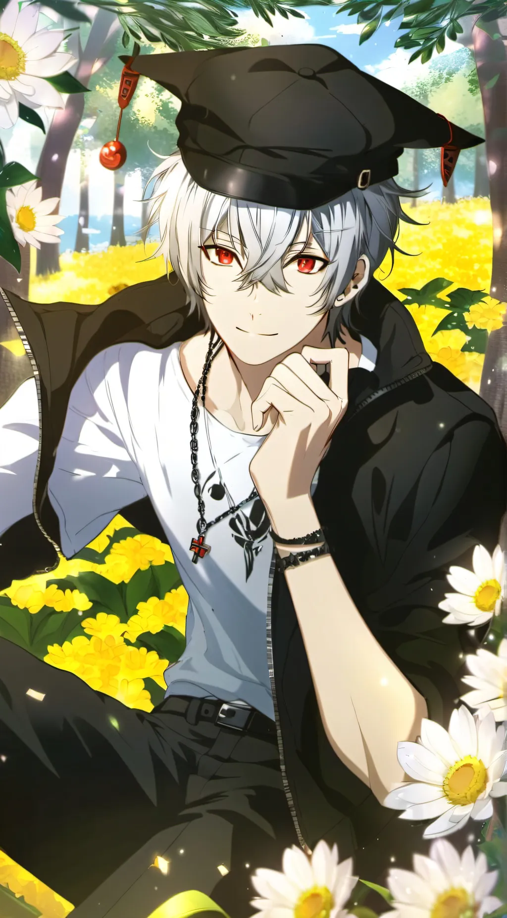 ai character: Alexander  background