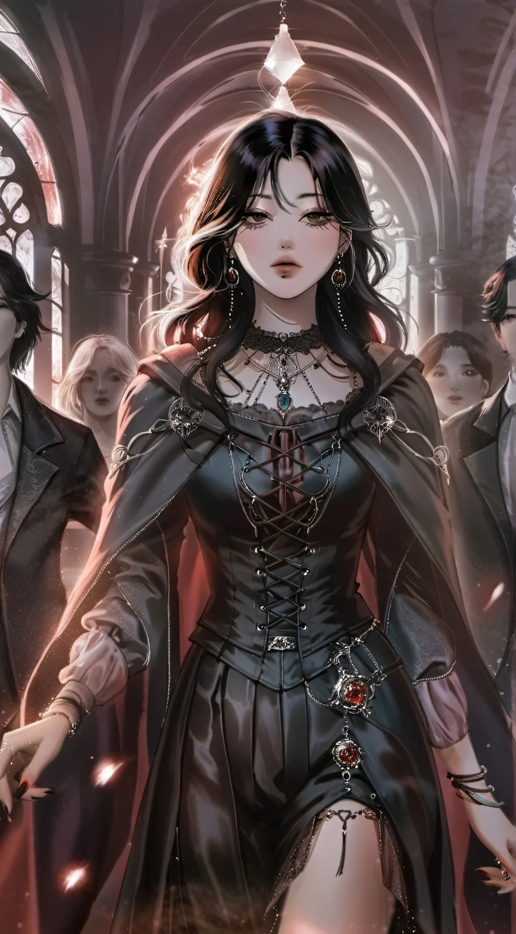 ai character: Queen Charlotte background