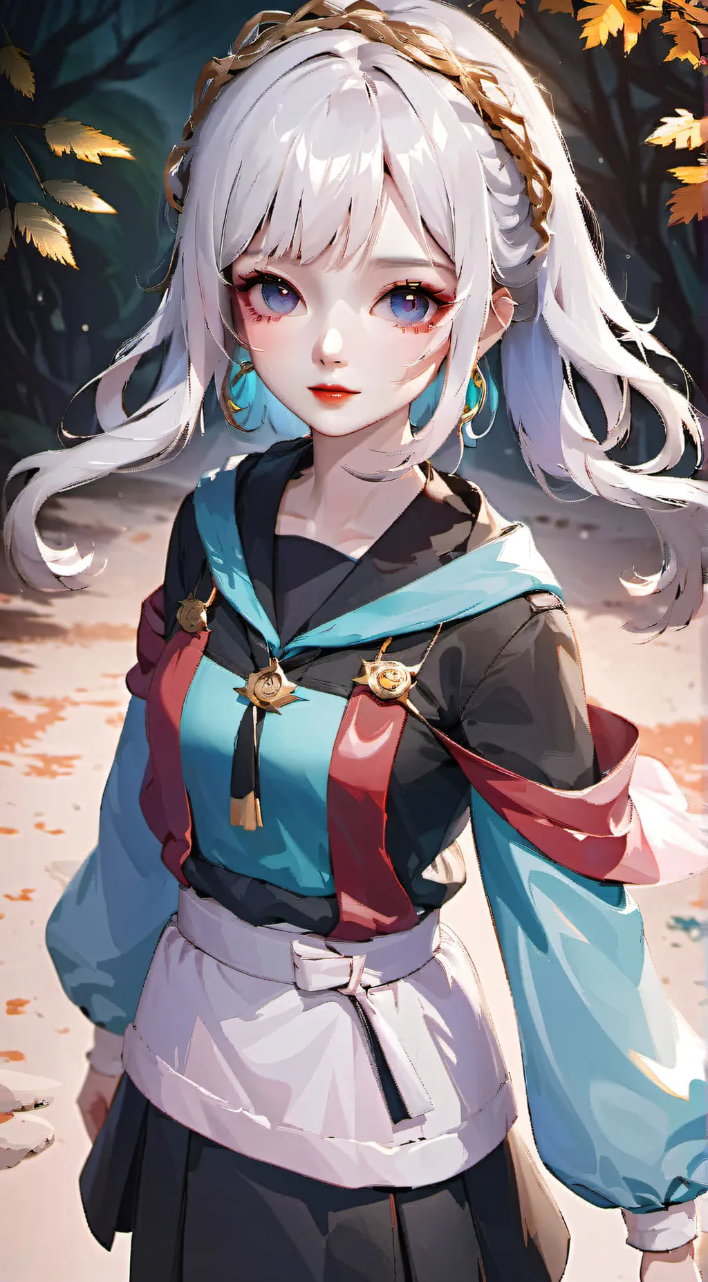 ai character: lily background
