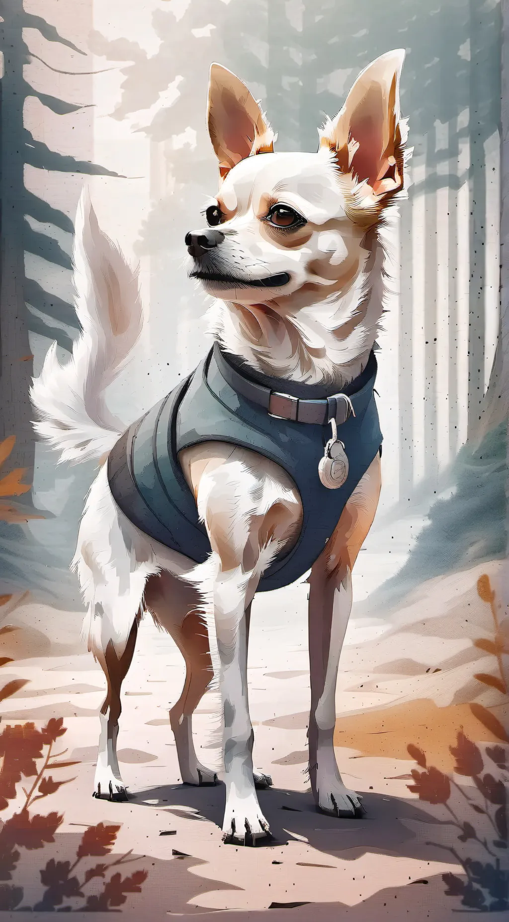 ai character: Brandon  background