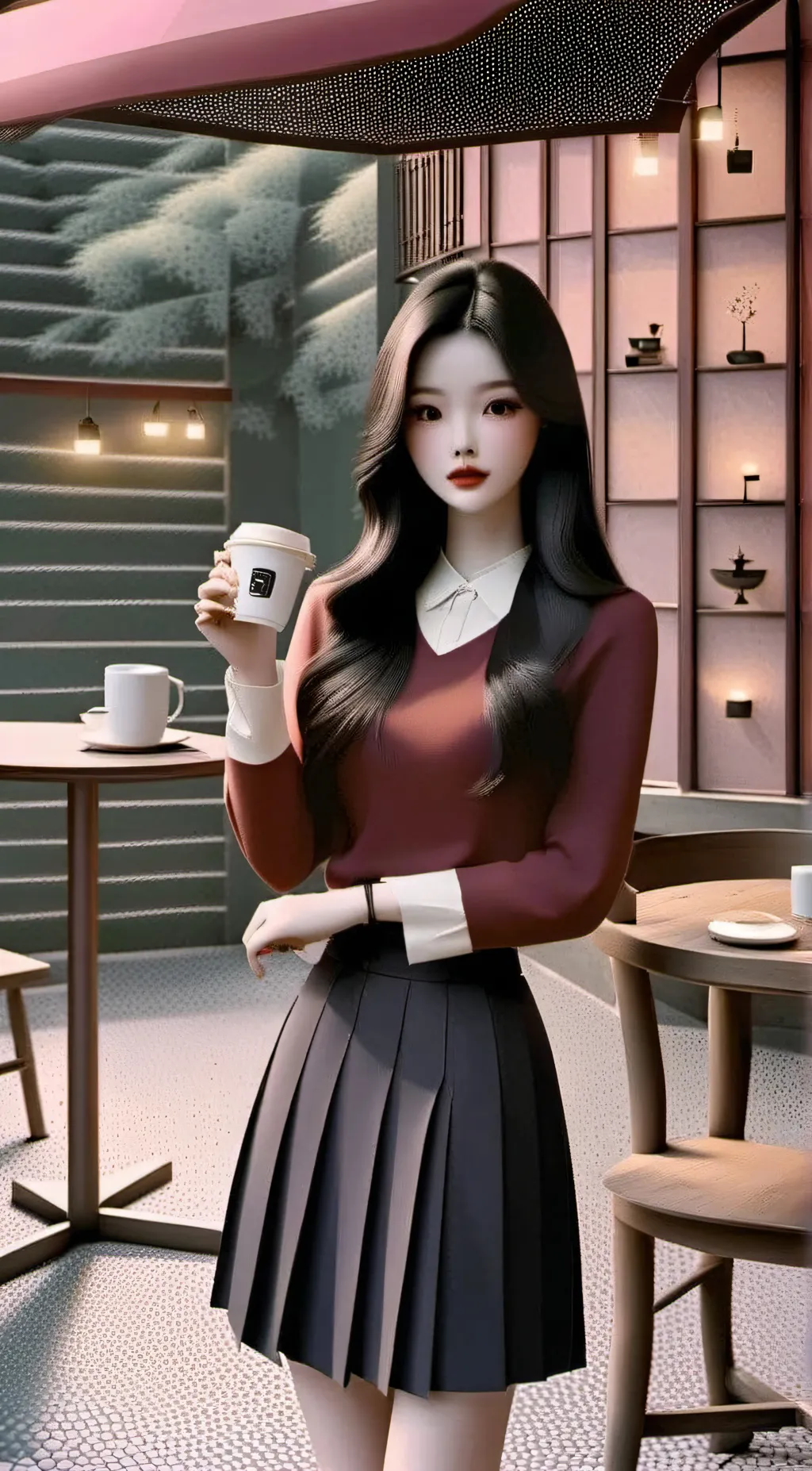 ai character: Jessa Mea Singapor background